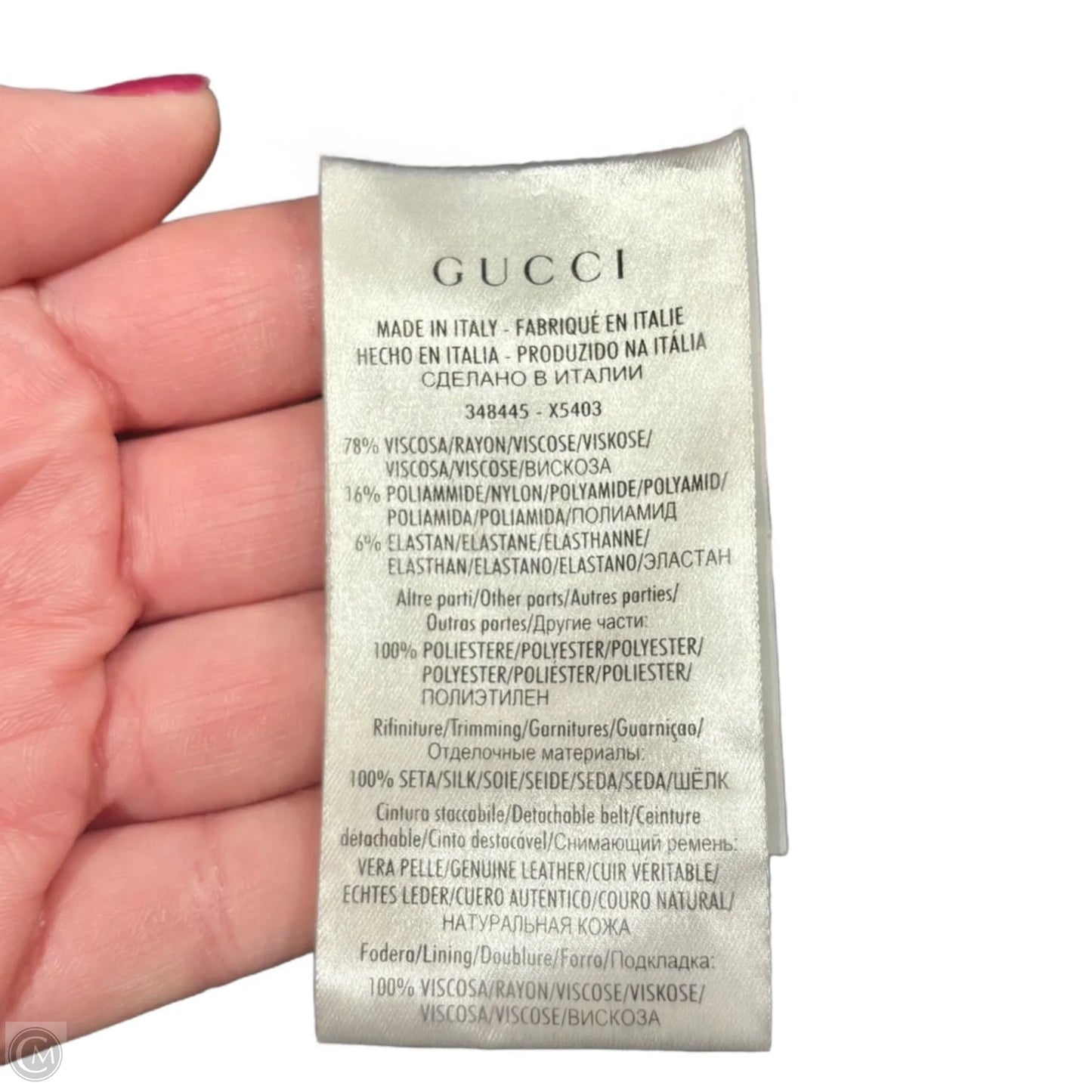 Dress Luxury Designer By Gucci In Black, Size: Xs