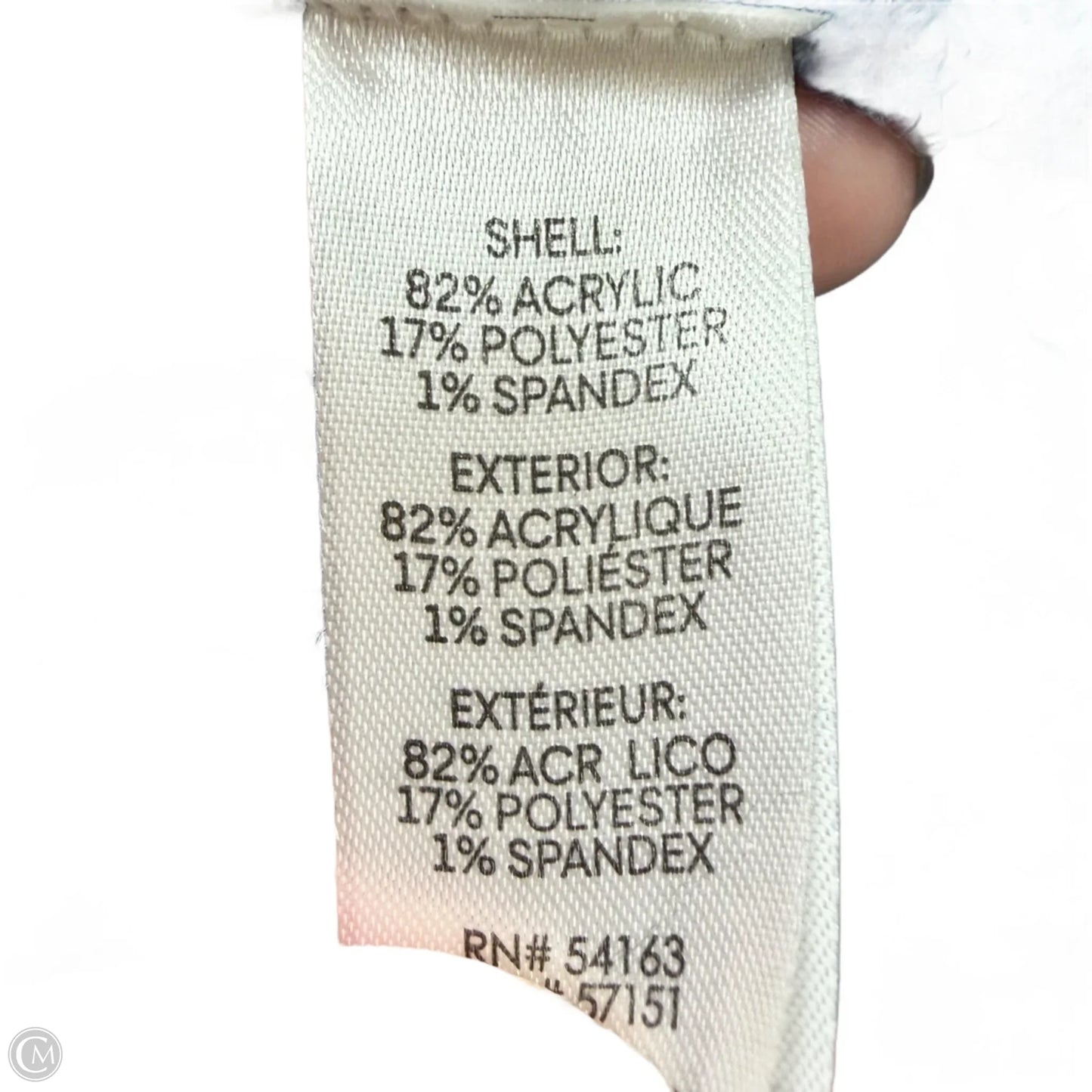 Sweater By Calvin Klein In Blue, Size: Xl