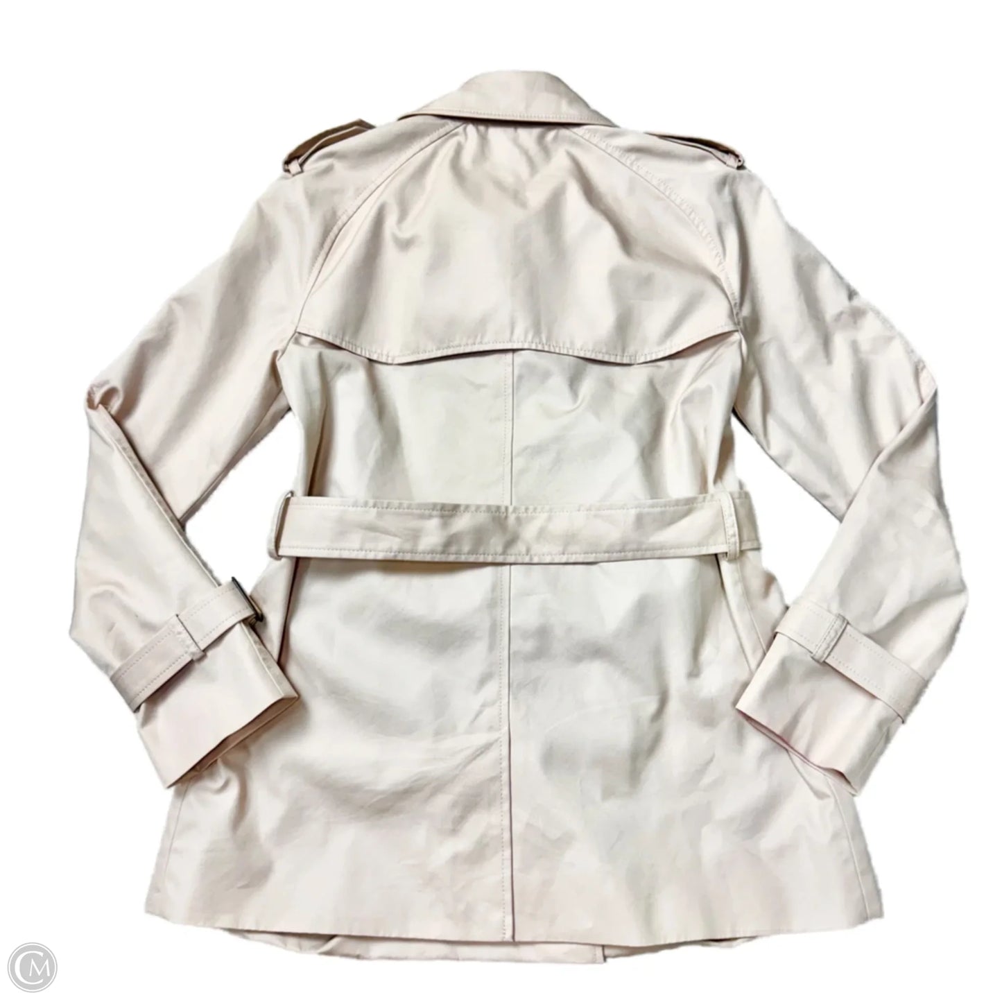 Jacket Designer By Coach In Pink, Size: S