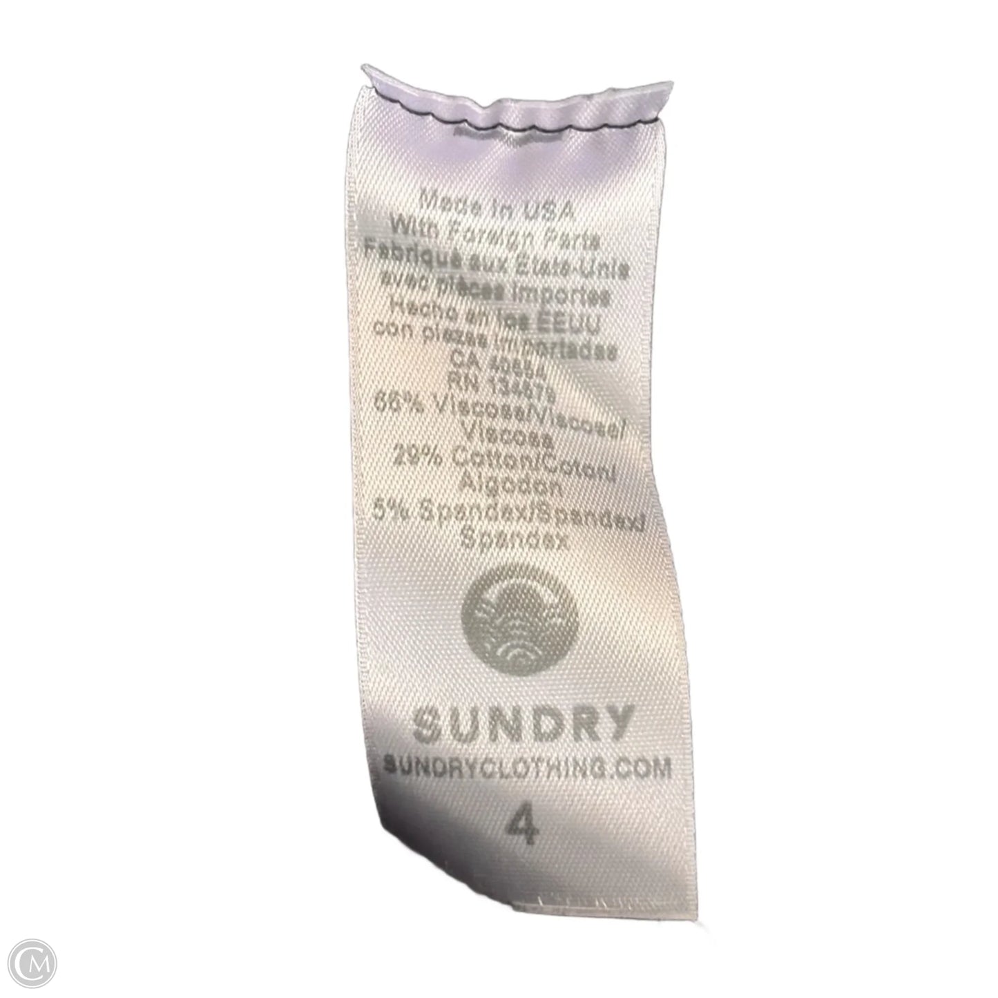 Sweatshirt Crewneck By Sundry In Black, Size: Xl