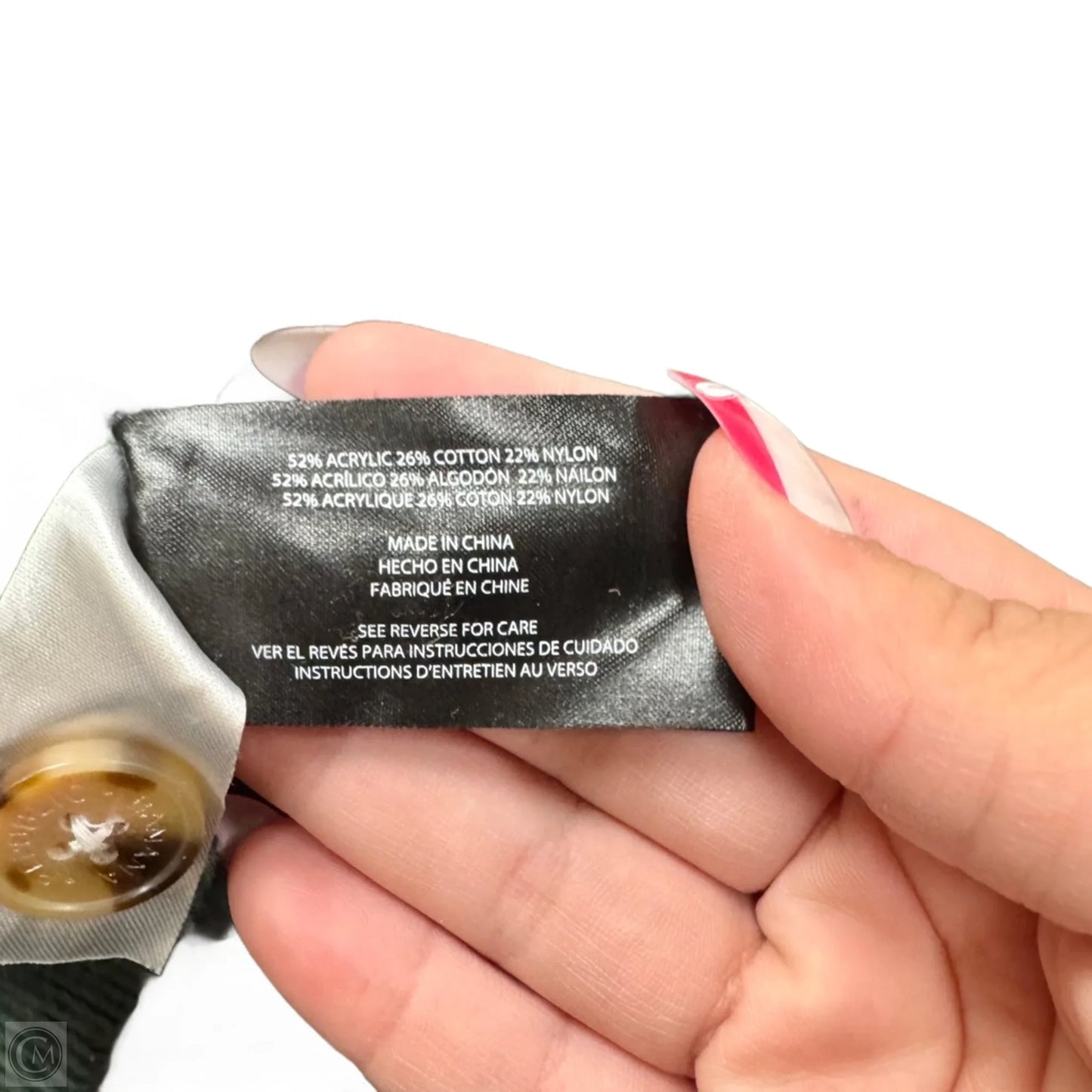 Sweater Cardigan By Banana Republic In Green, Size: Xl