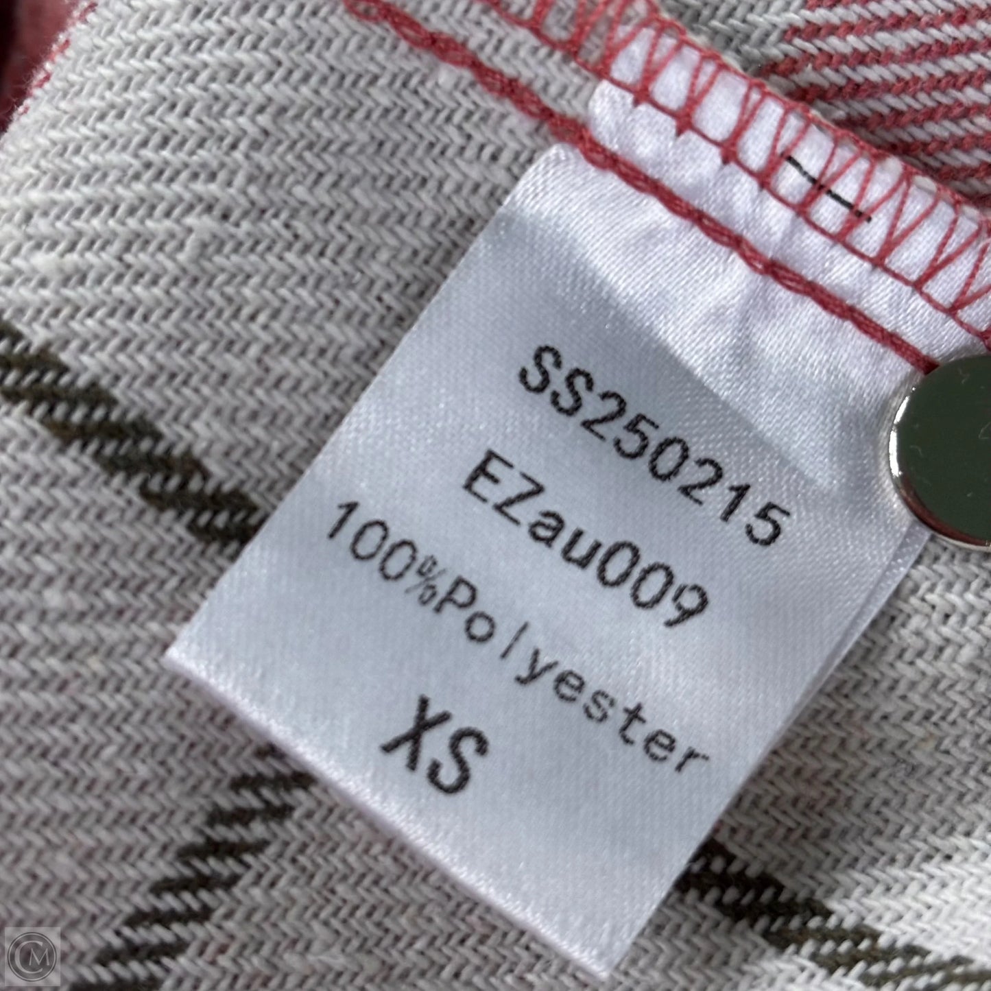 Jacket Shirt By Automet In Plaid Pattern, Size: Xs