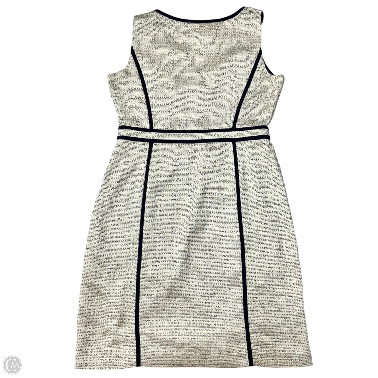Dress Designer By Tory Burch In Blue & Cream, Size: Xl