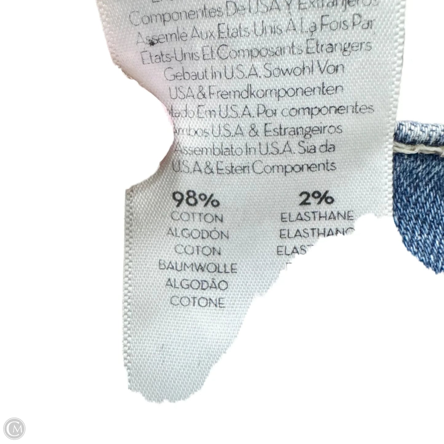 Jeans Boot Cut By Mother In Blue, Size: 0