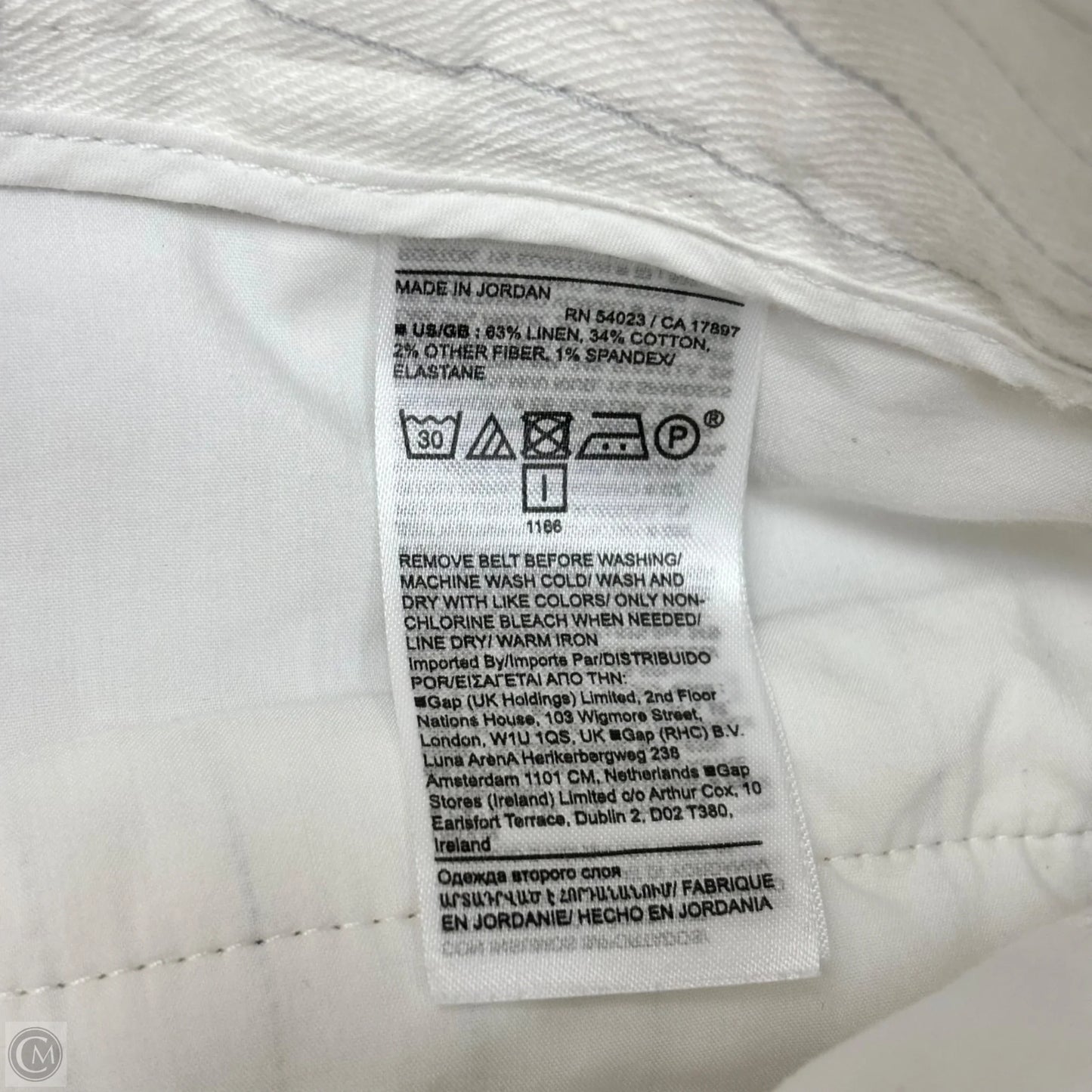 Shorts By Banana Republic In White, Size: 6