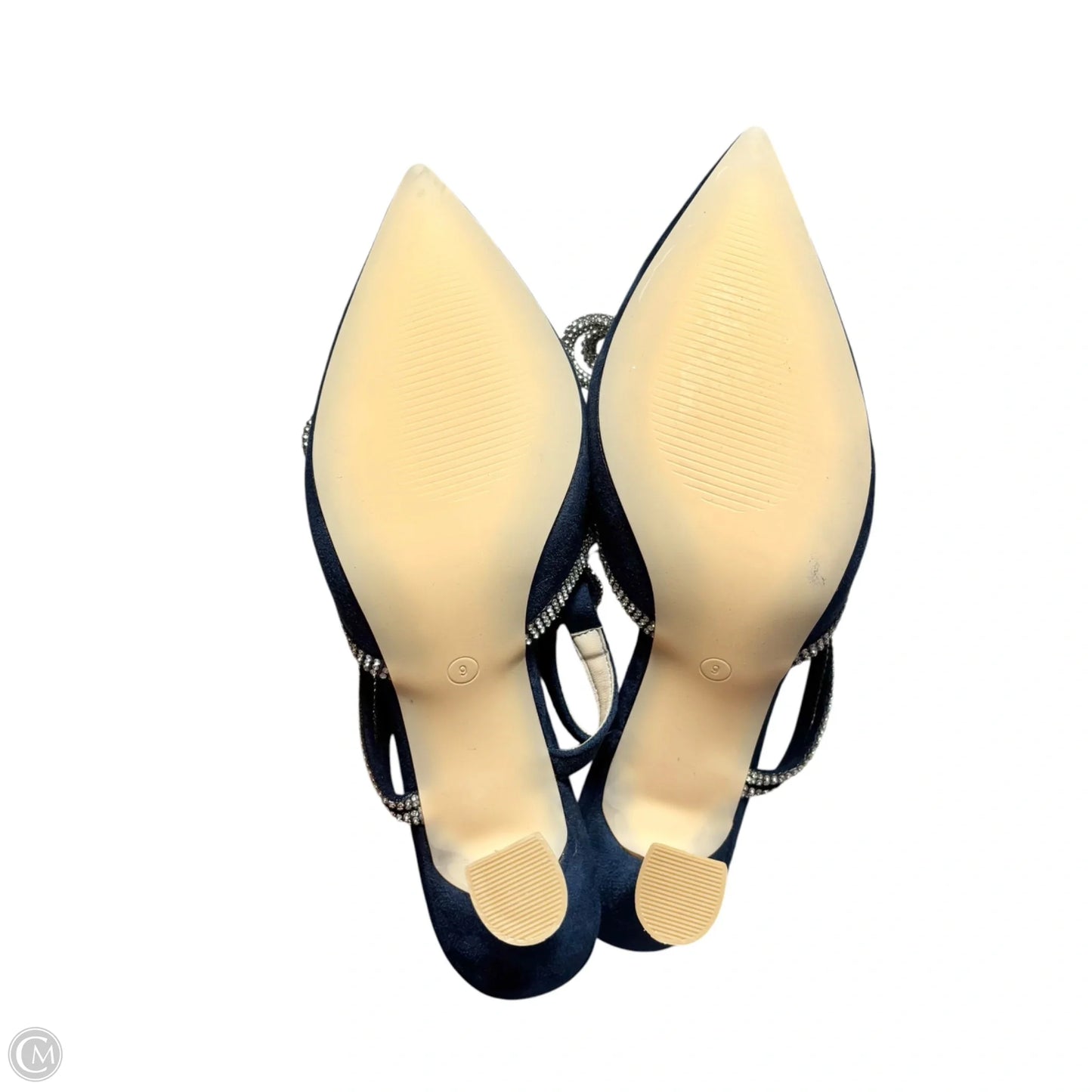 Shoes Heels Kitten By Suzanny In Blue, Size: 6