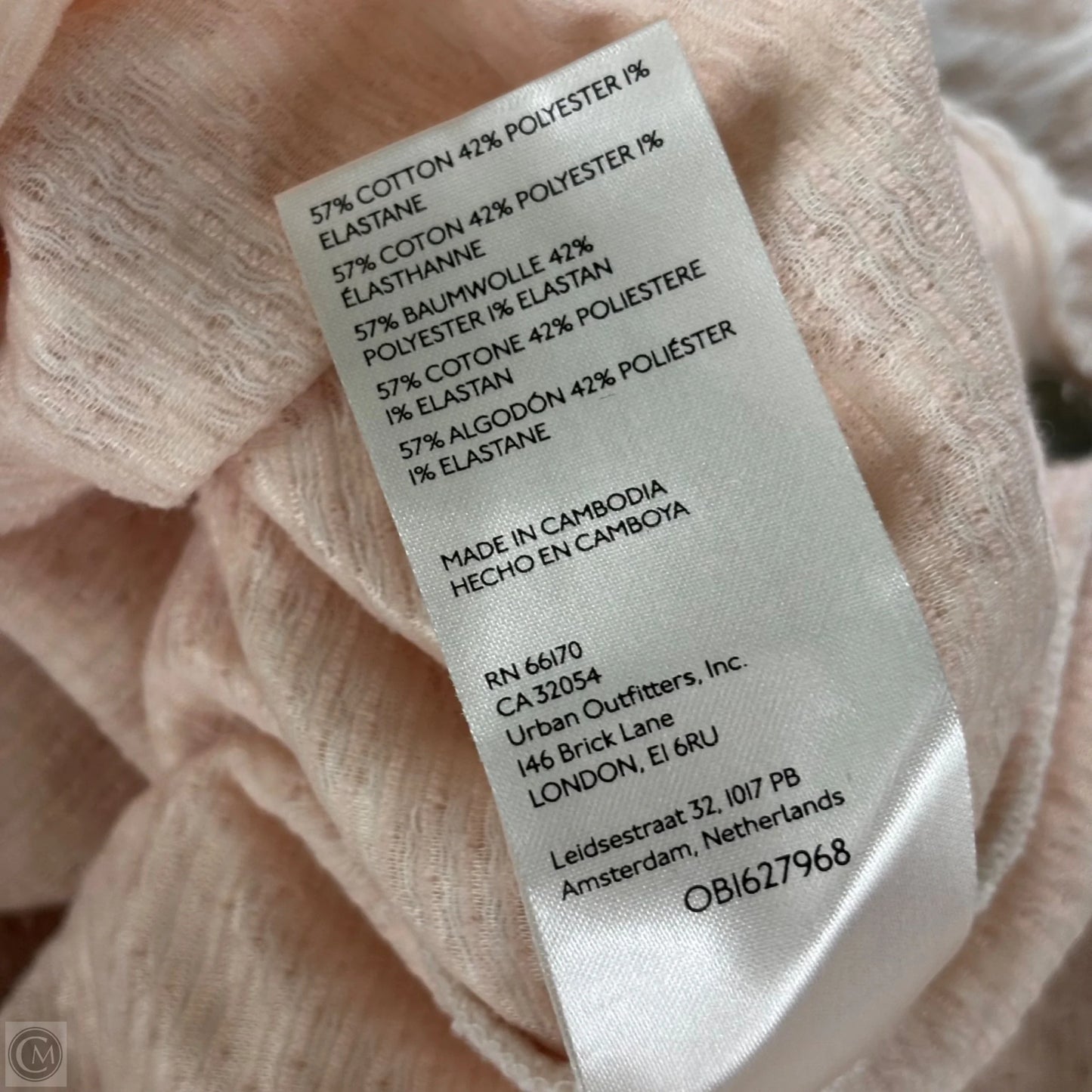 Tank Top By Anthropologie In Tan, Size: Xs