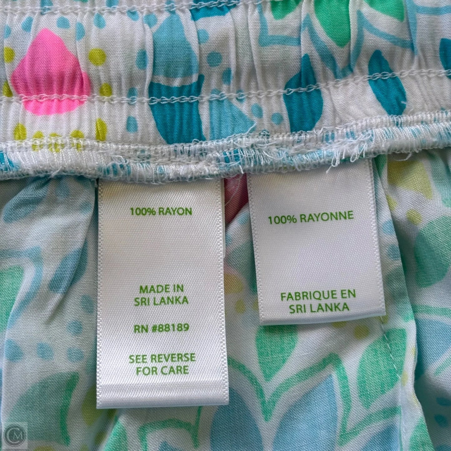 Shorts Designer By Lilly Pulitzer In Nautical Print, Size: S