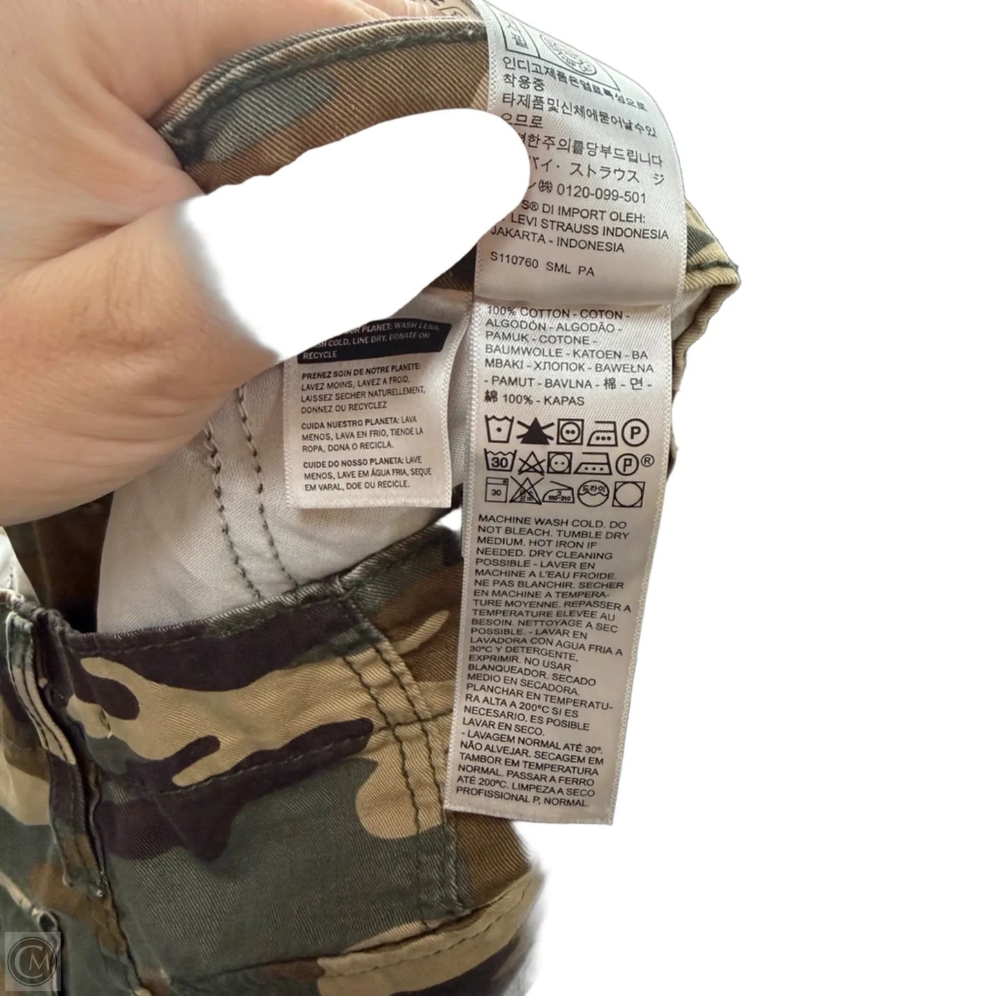 Pants Cargo & Utility By Levis In Camouflage Print, Size: 2