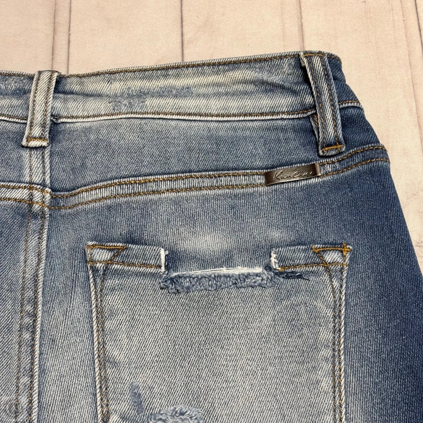 Shorts By Kancan In Blue Denim, Size: S