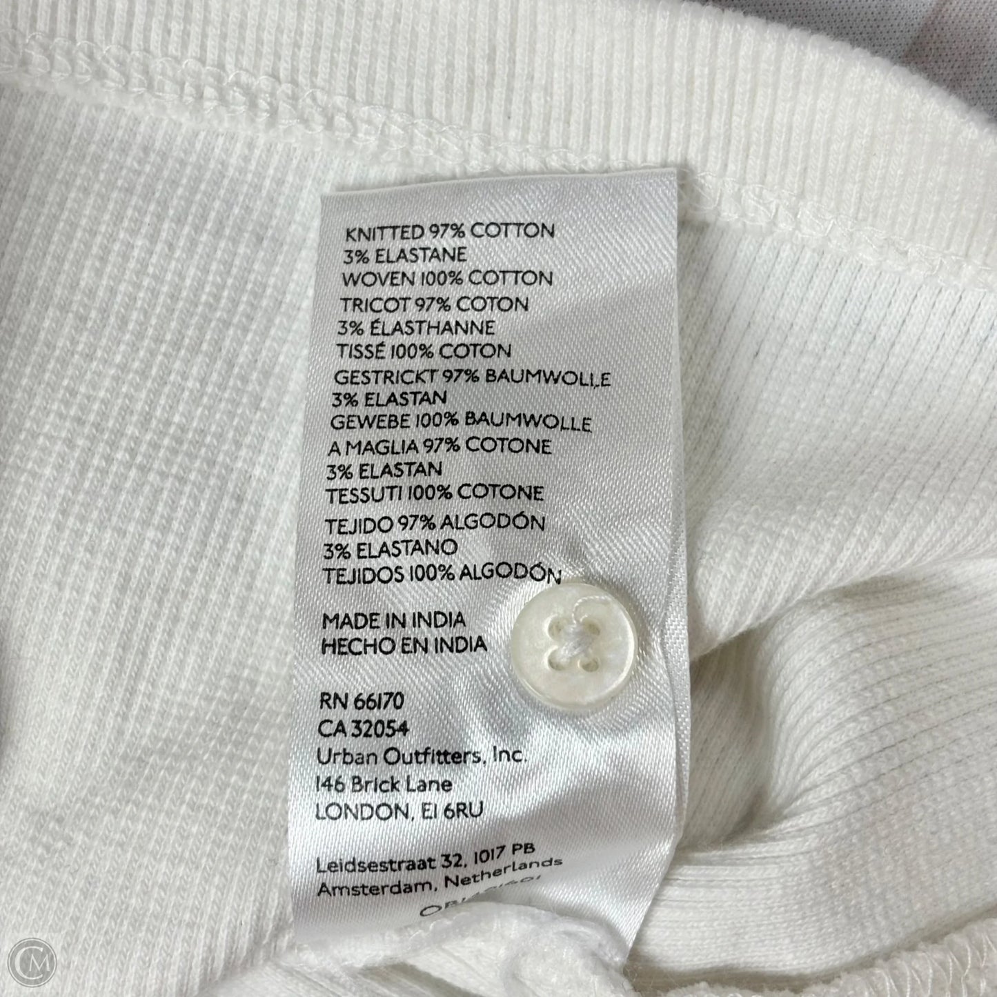 Top Sleeveless By Maeve In White, Size: M