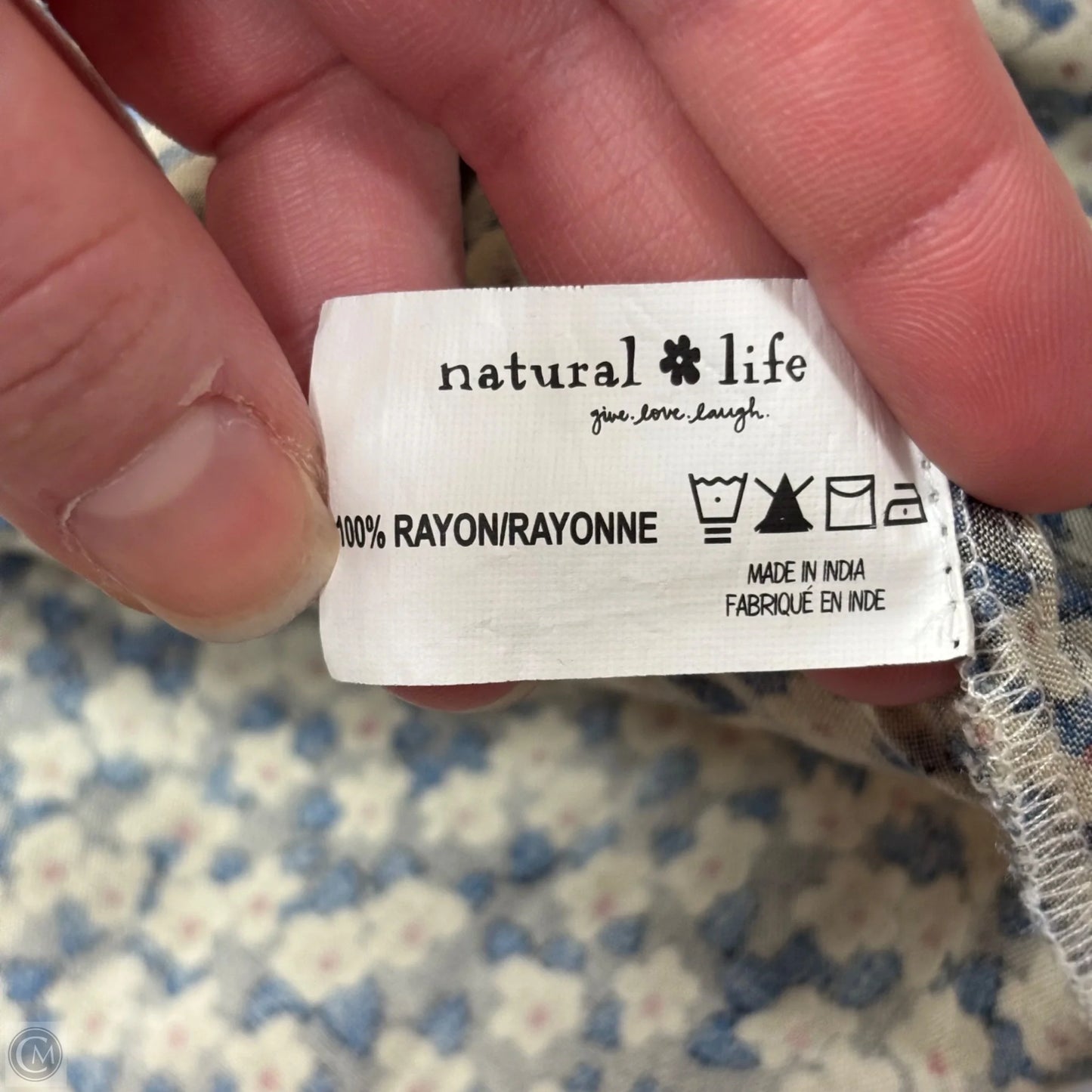 Dress Casual Maxi By Natural Life In Floral Print, Size: L