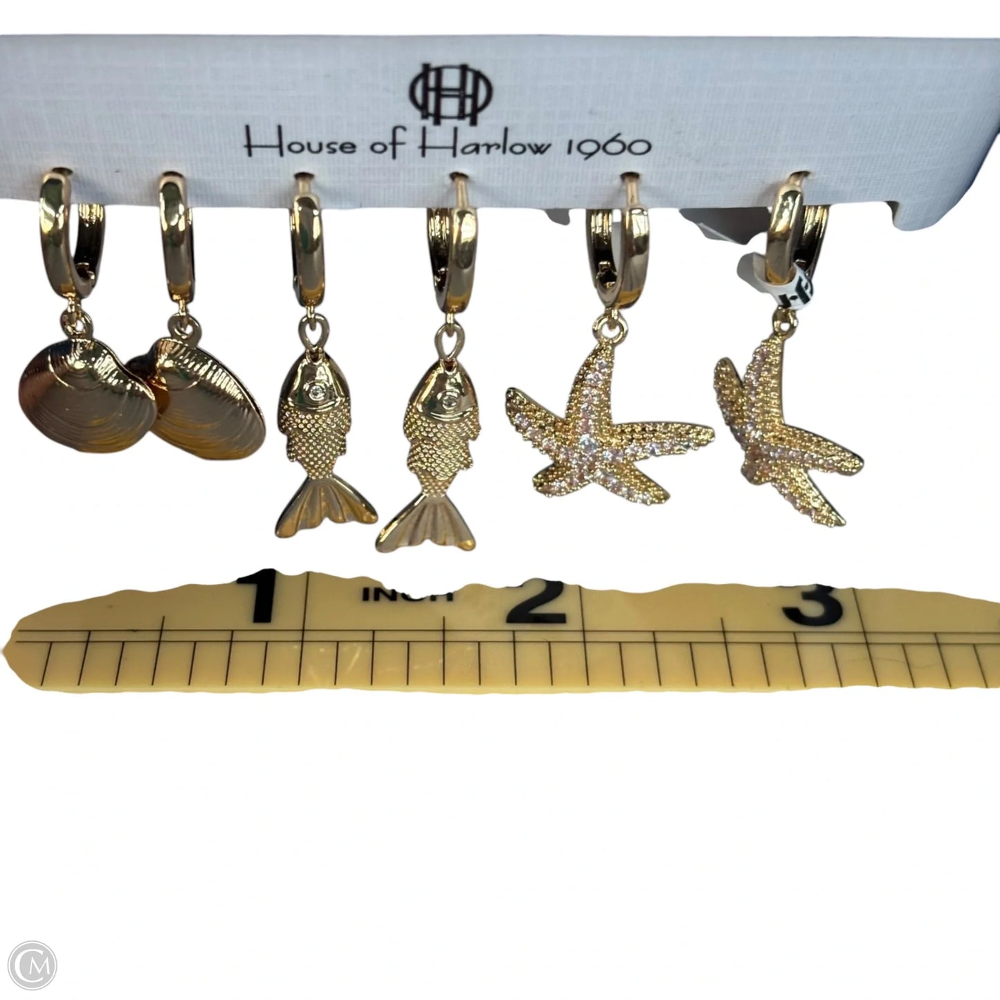 Earrings Dangle/drop By House Of Harlow, Size: 03 Piece Set