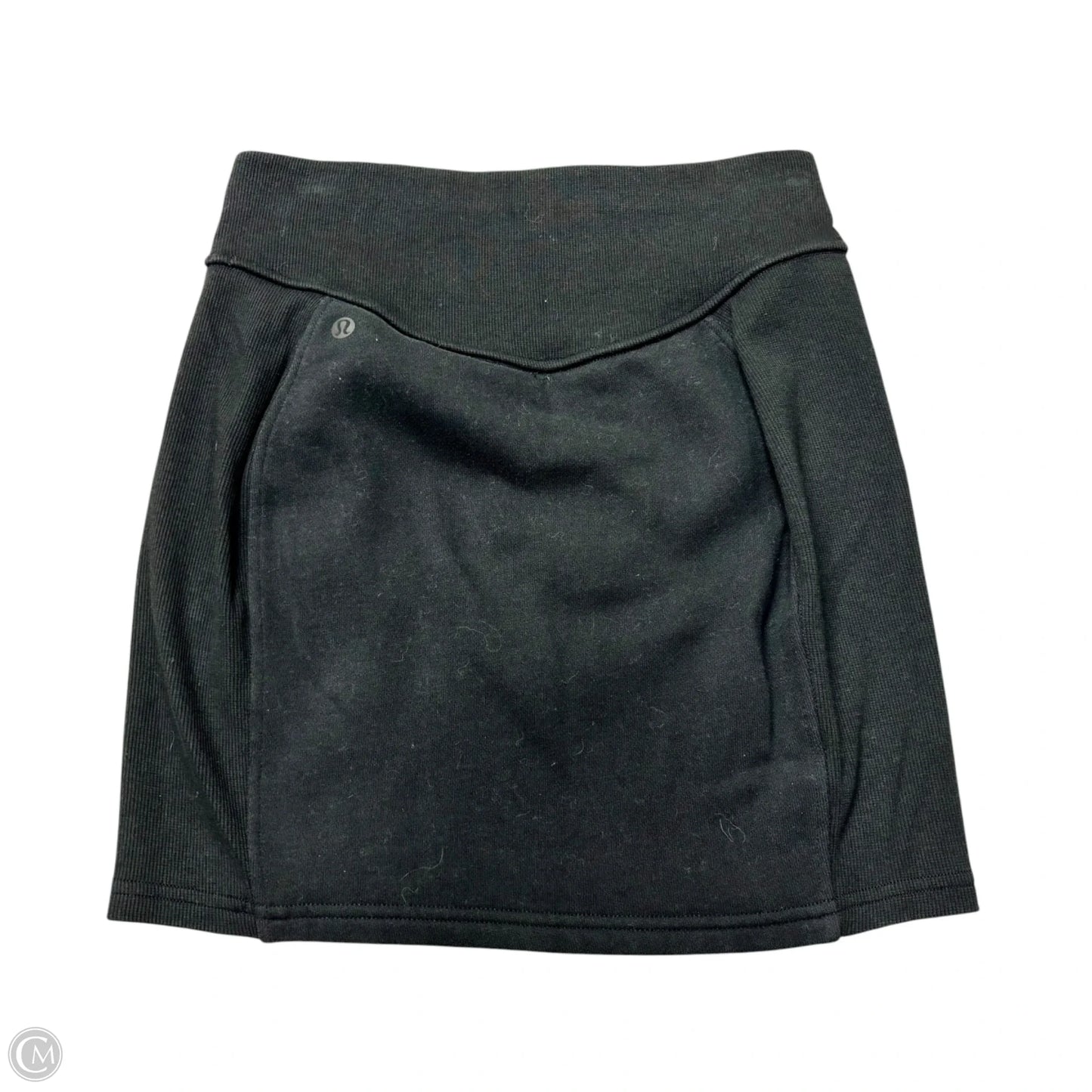 Athletic Skirt By Lululemon In Black, Size: S