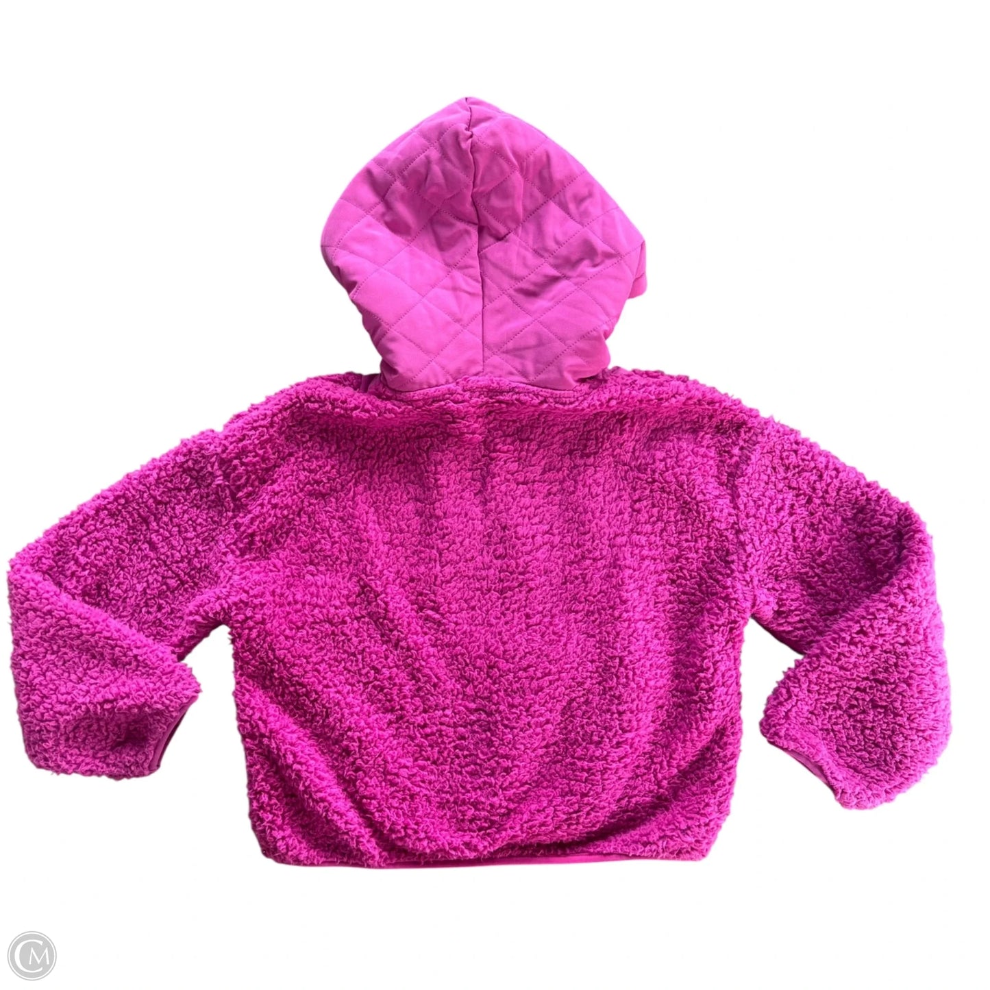 Jacket Faux Fur & Sherpa By Hippie Rose In Purple, Size: L