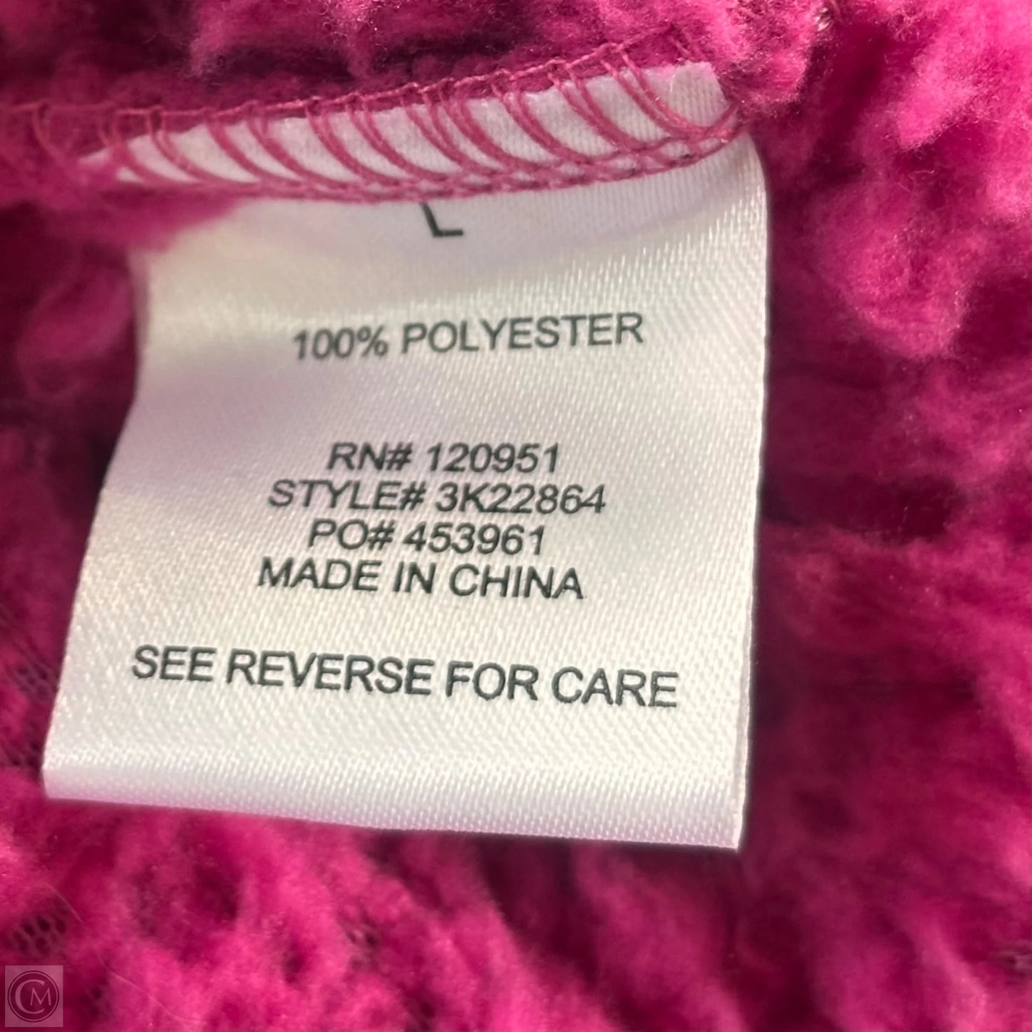 Jacket Faux Fur & Sherpa By Hippie Rose In Purple, Size: L