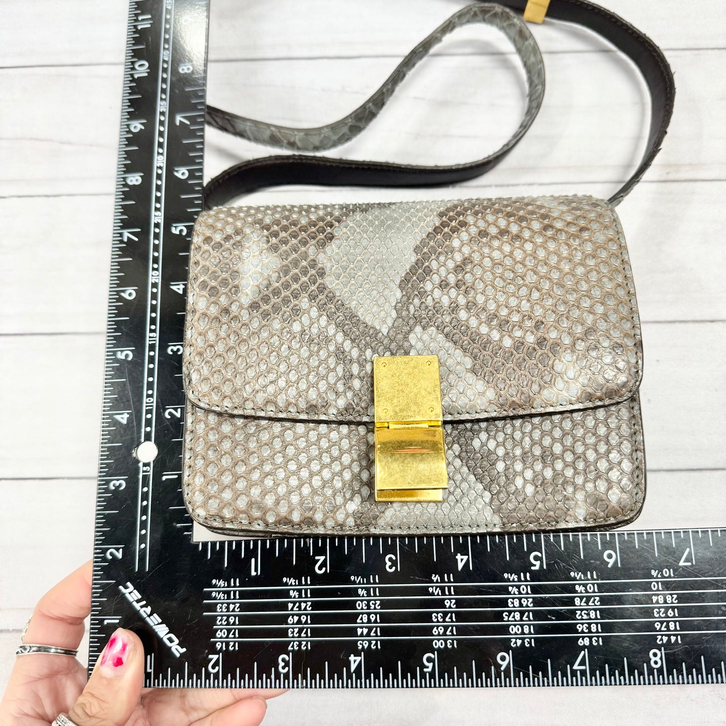 Crossbody Luxury Designer By Celine, Size: Small