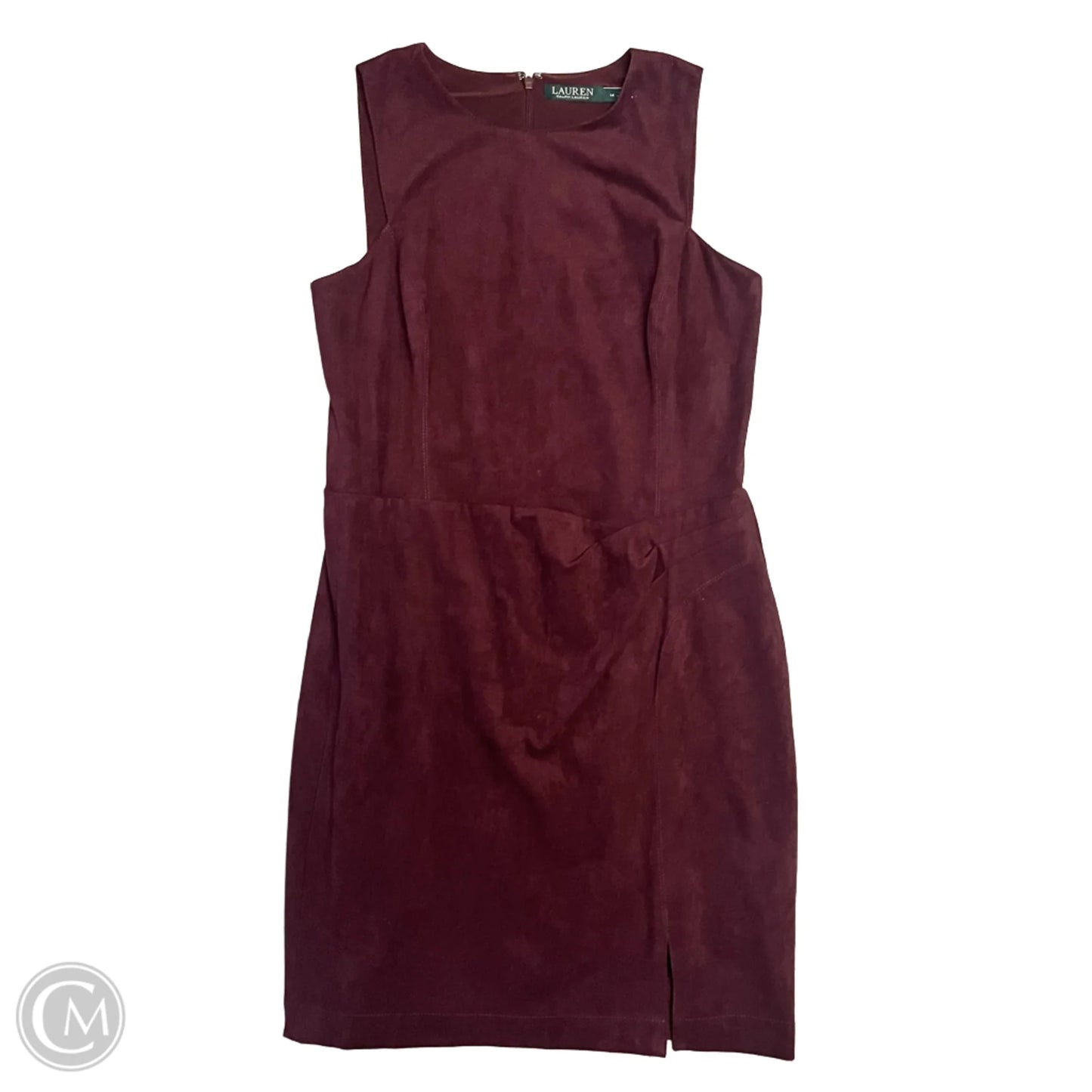 Dress Casual Maxi By Lauren By Ralph Lauren In Red, Size: L
