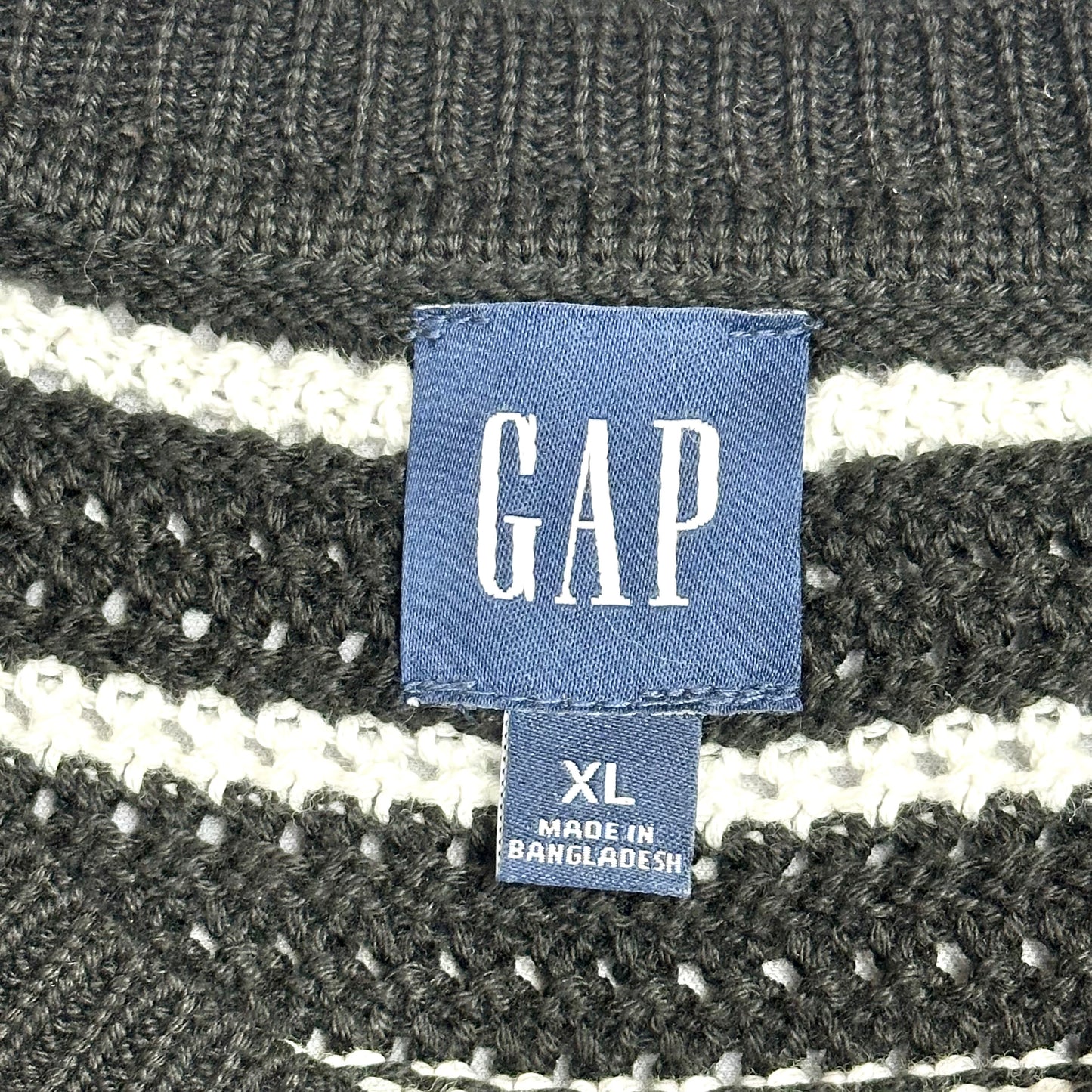 Dress Casual Midi By Gap In Striped Pattern, Size: Xl