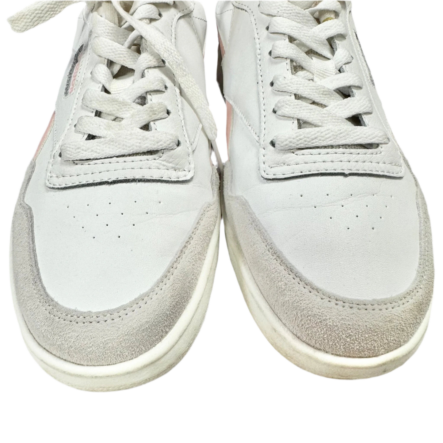 Shoes Athletic By Reebok In Pink & White, Size: 8
