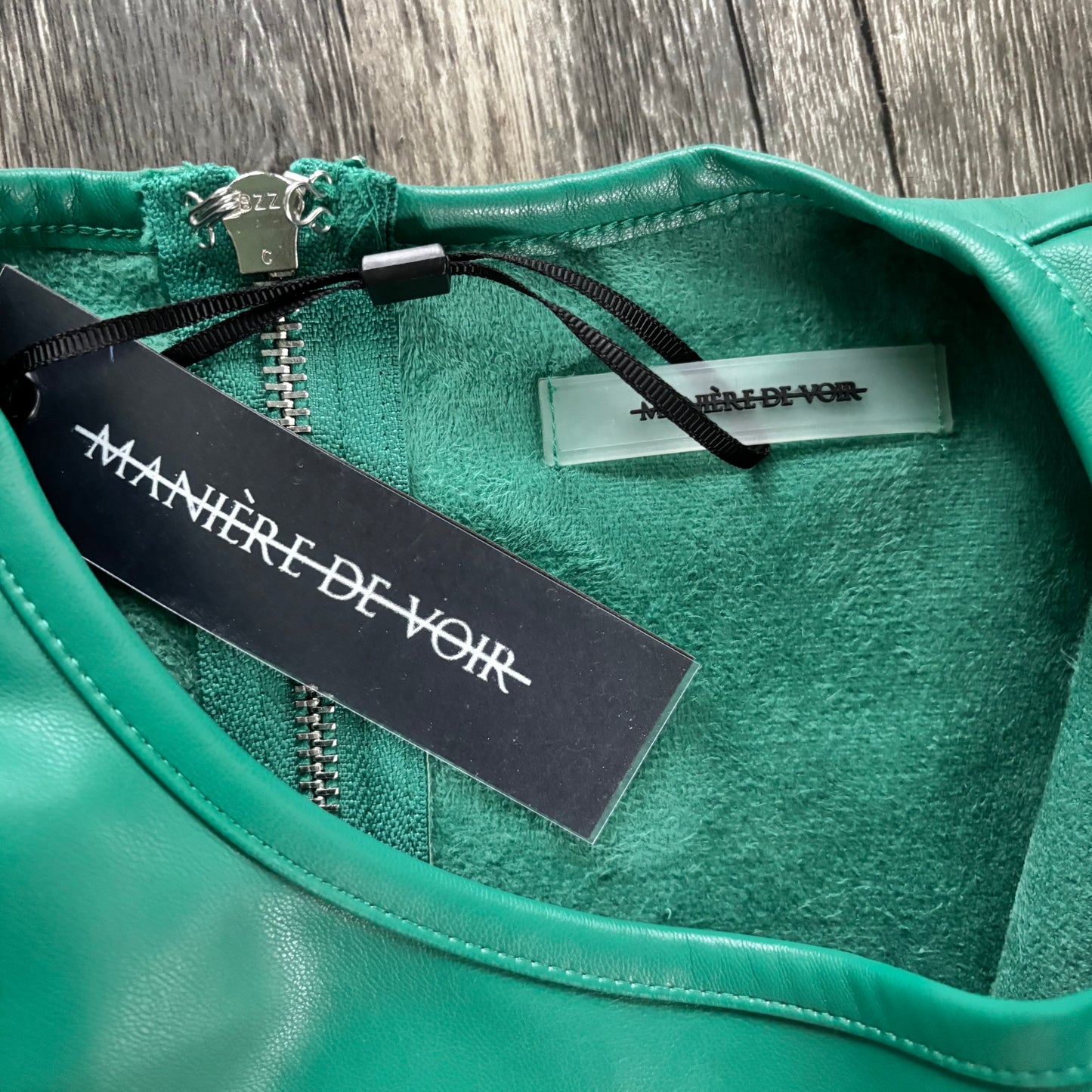 Dress Party Short By Maniere De Voir In Green, Size: S