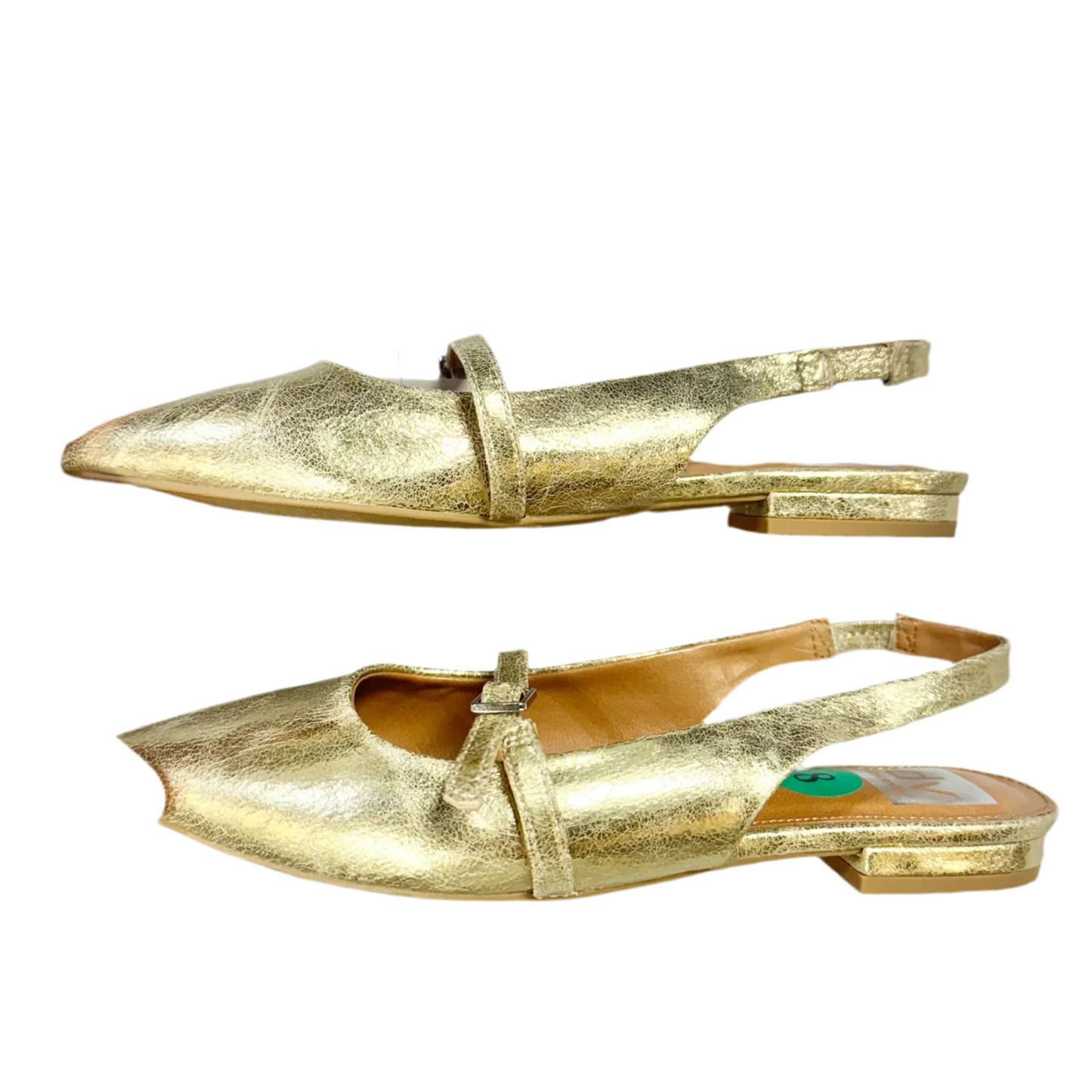 Shoes Flats By Dolce Vita In Gold, Size: 8