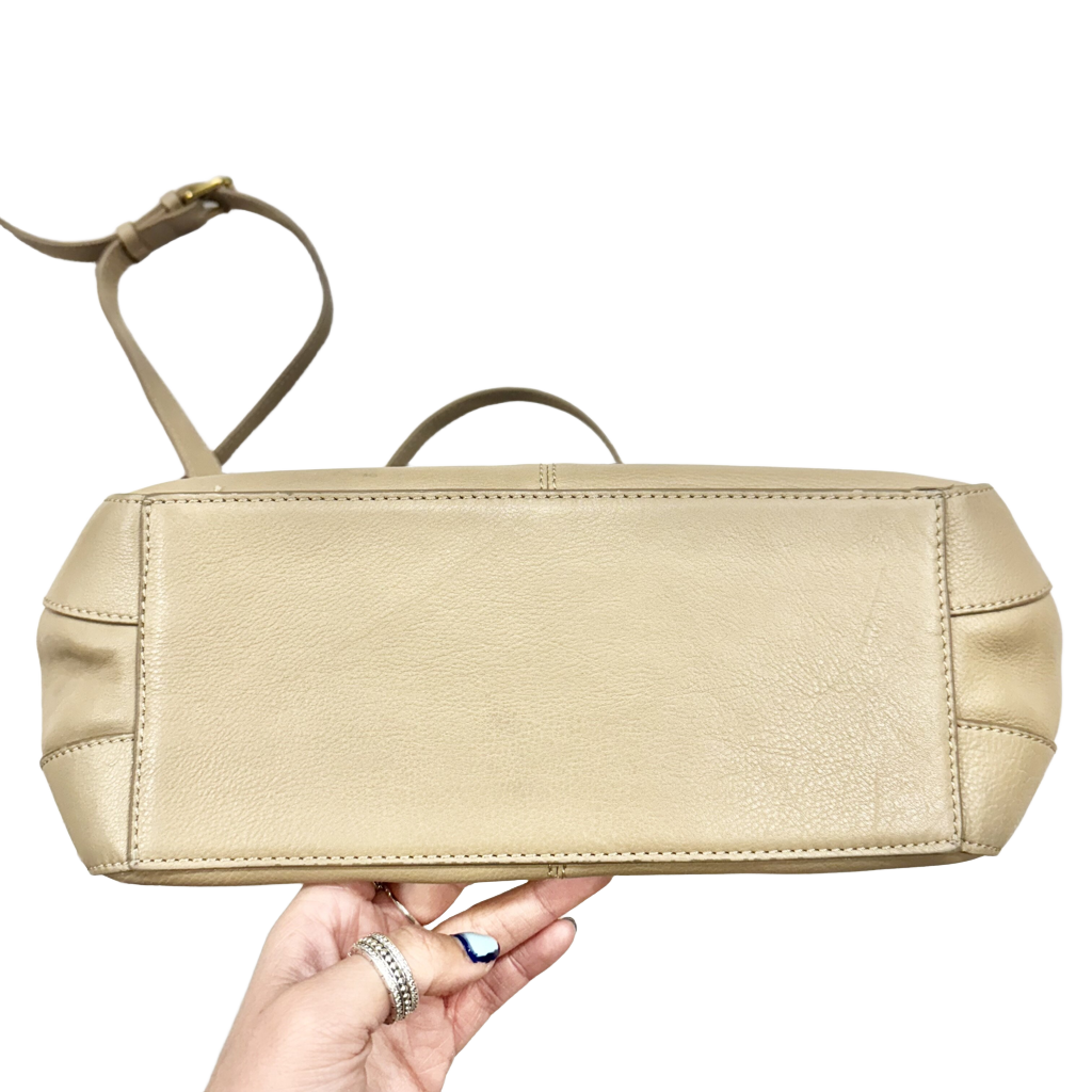 Crossbody Leather By Lucky Brand Size: Medium