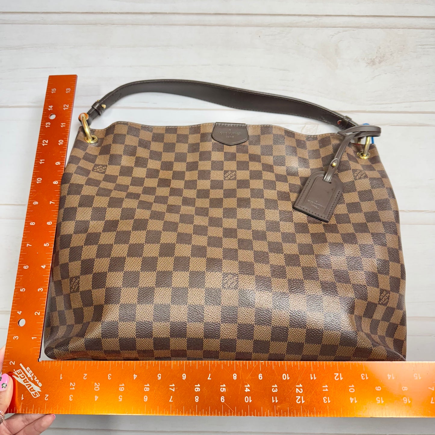 Handbag Luxury Designer By Louis Vuitton, Size: Large