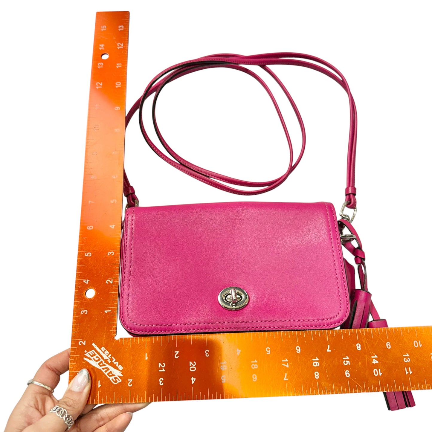 Crossbody Designer By Coach, Size: Small