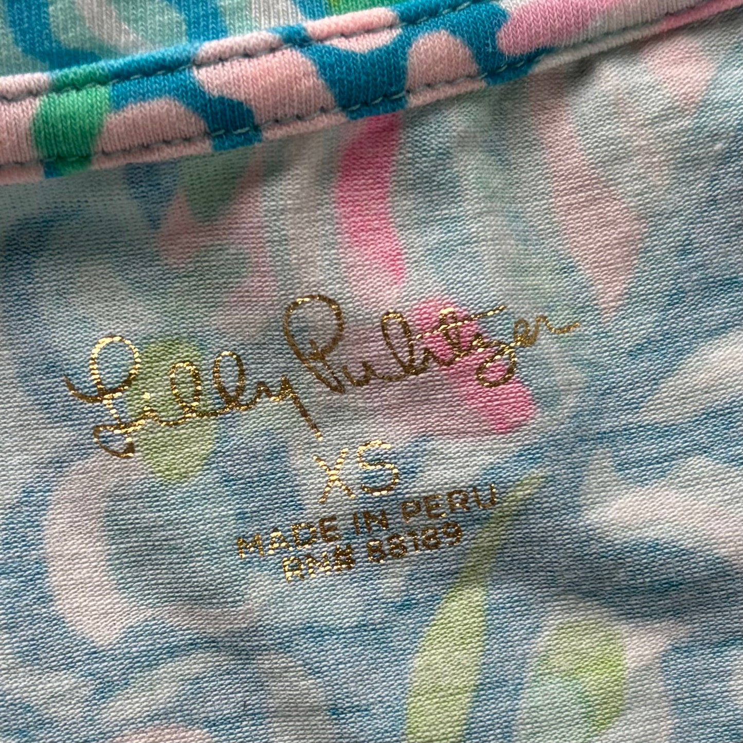Top Long Sleeve Designer By Lilly Pulitzer In Blue, Size: Xs