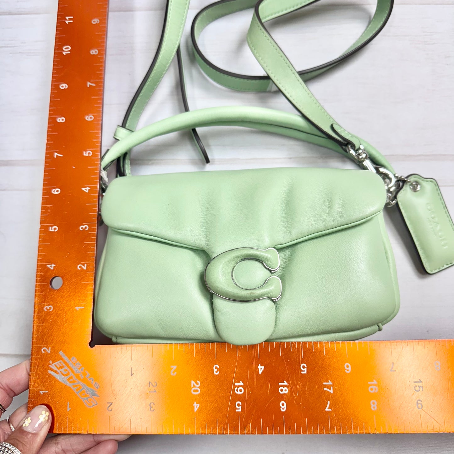 Crossbody Designer By Coach, Size: Small