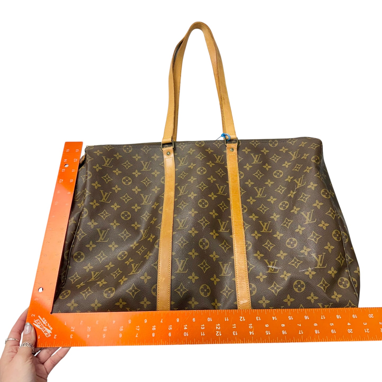Duffle And Weekender Luxury Designer By Louis Vuitton, Size: Large