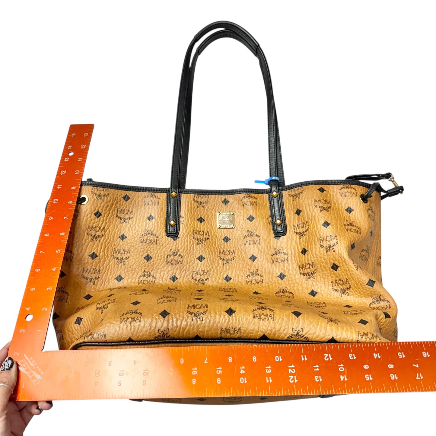 Tote Luxury Designer By Mcm, Size: Medium