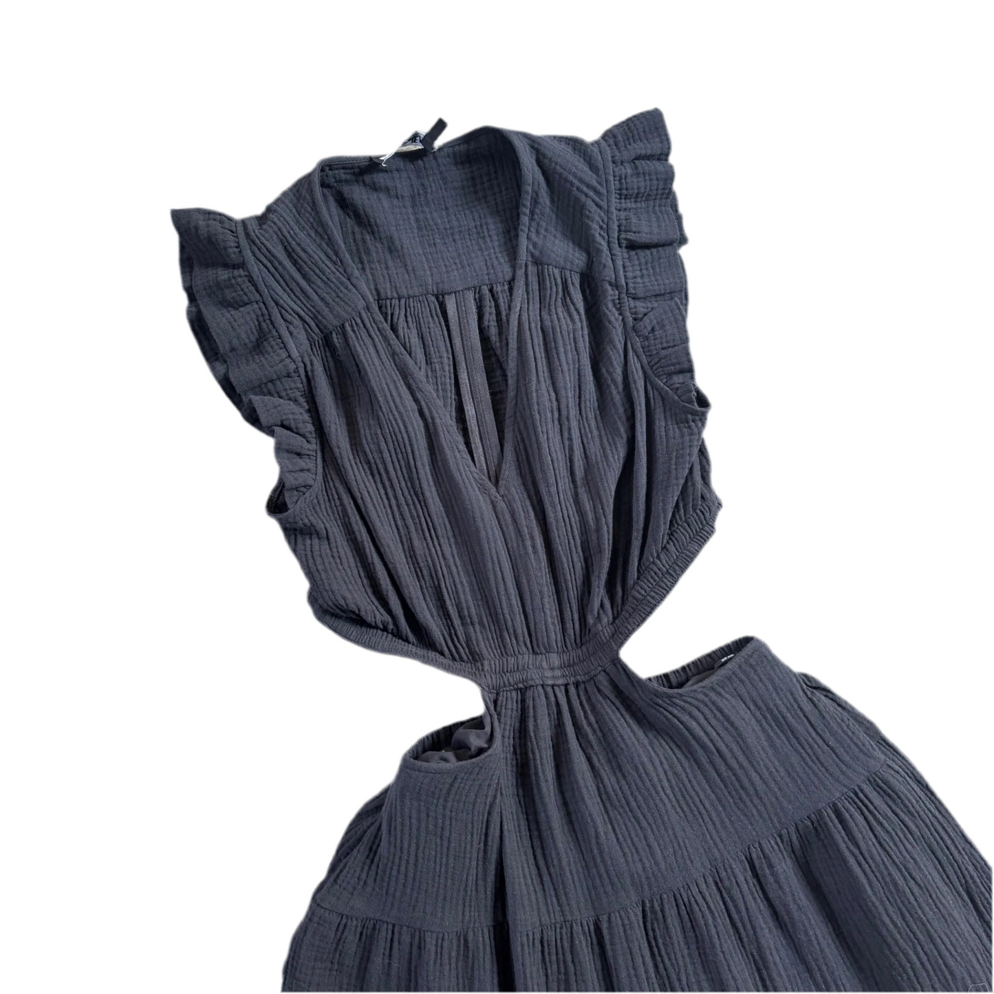 Dress Casual Maxi By Dkny In Black, Size: S