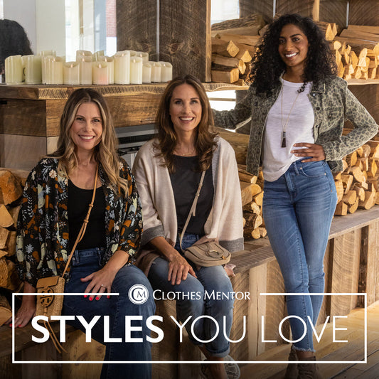 3 women in sharp fall fashions