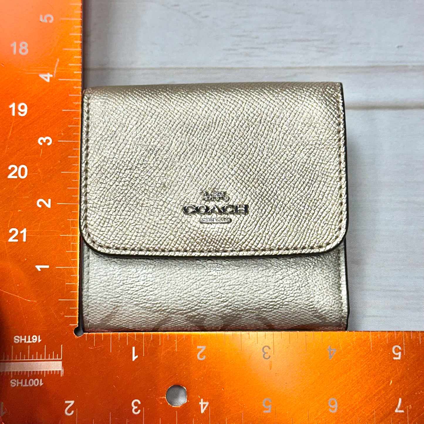 Wallet Designer By Coach, Size: Small