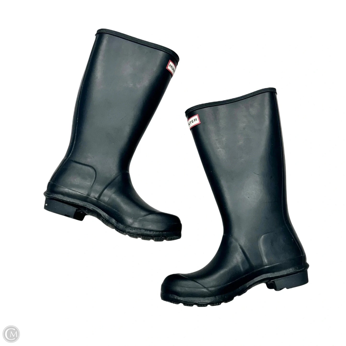 Boots Rain By Hunter In Navy, Size: 6
