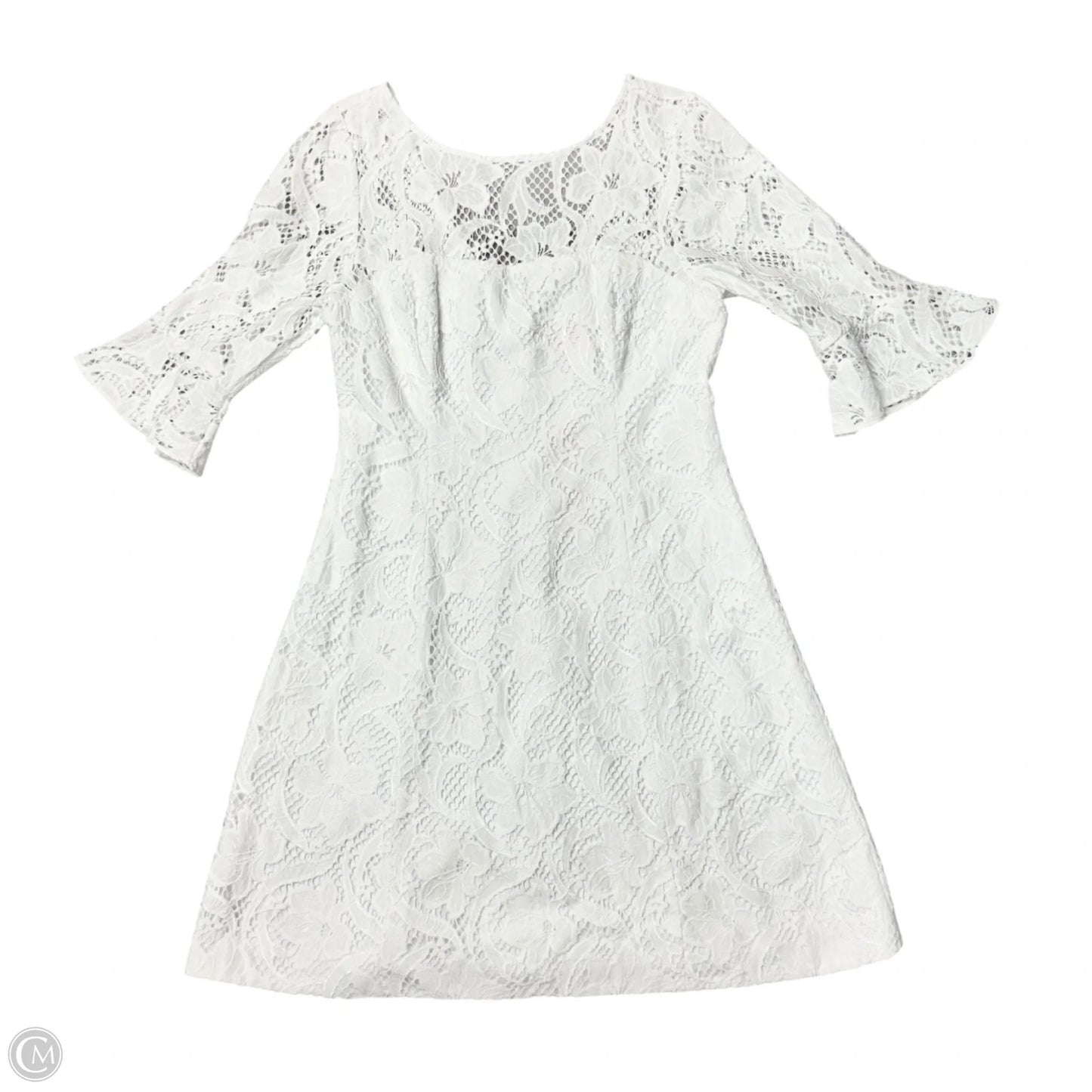Dress Designer By Lilly Pulitzer In White, Size: M