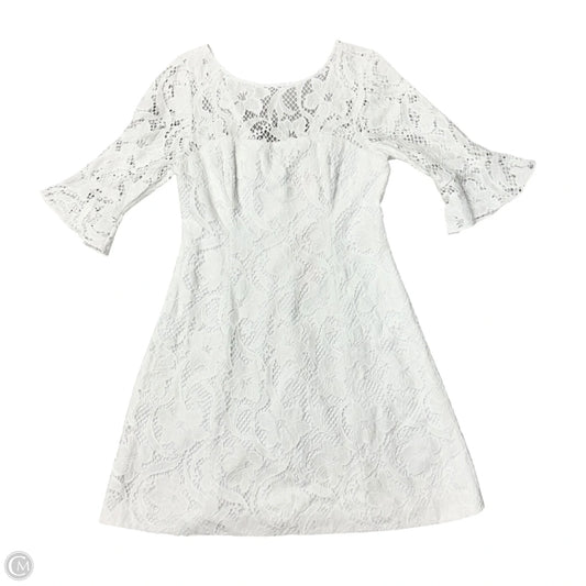 Dress Designer By Lilly Pulitzer In White, Size: M