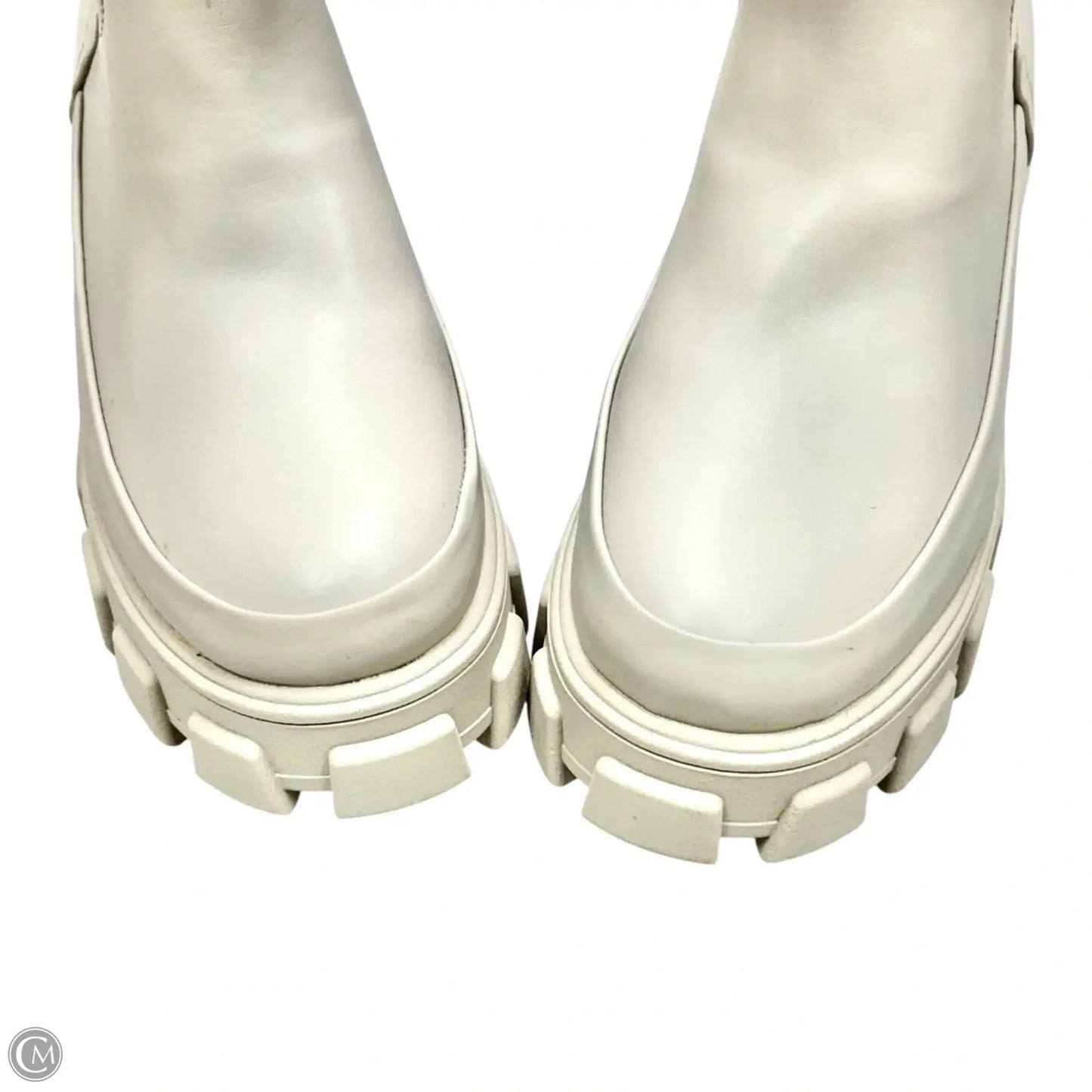 Boots Knee Heels By Circus By Sam Edelman In Beige, Size: 9.5