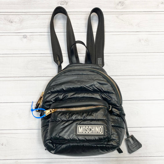 Backpack Luxury Designer By Moschino  Size: Small