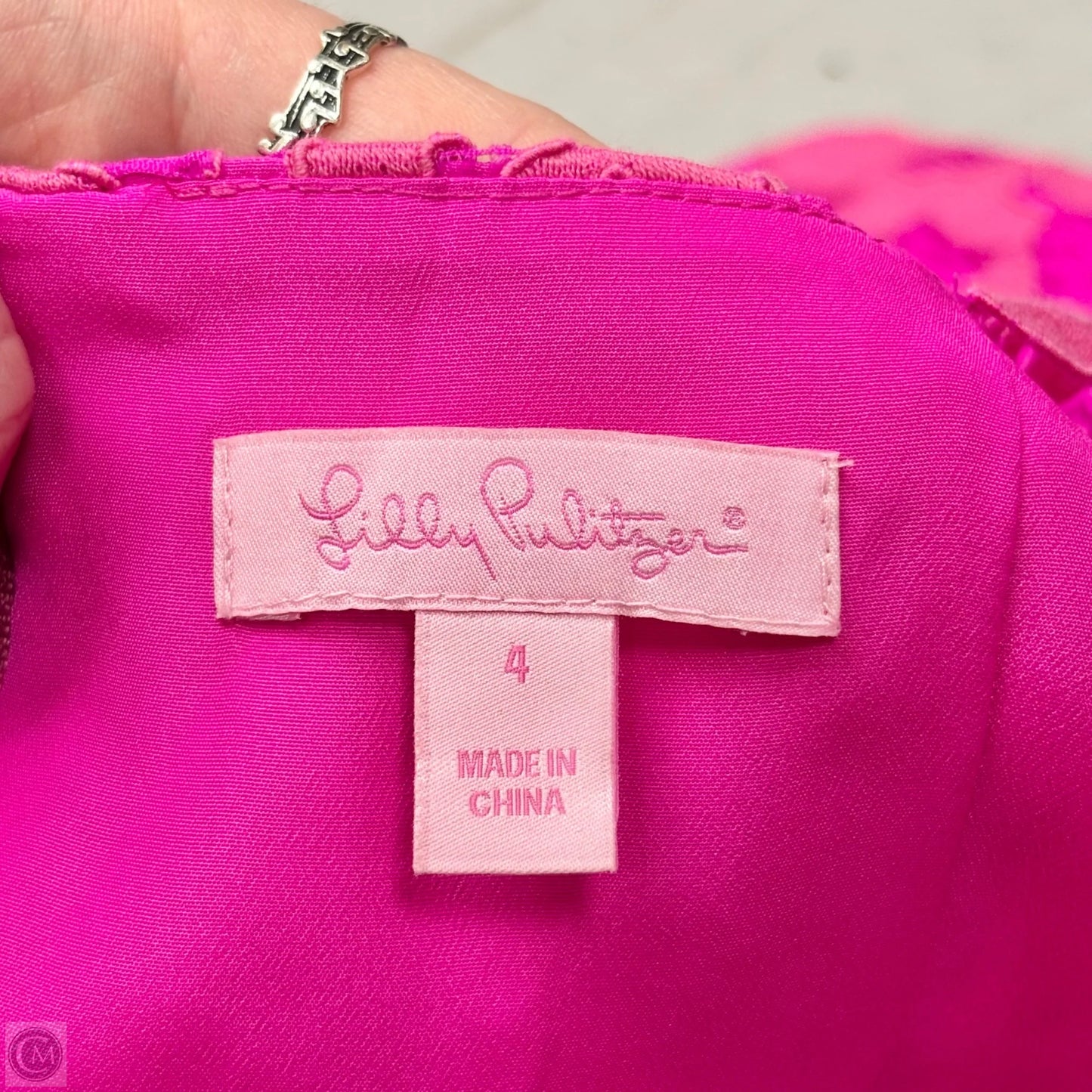 Dress Designer By Lilly Pulitzer In Pink, Size: S