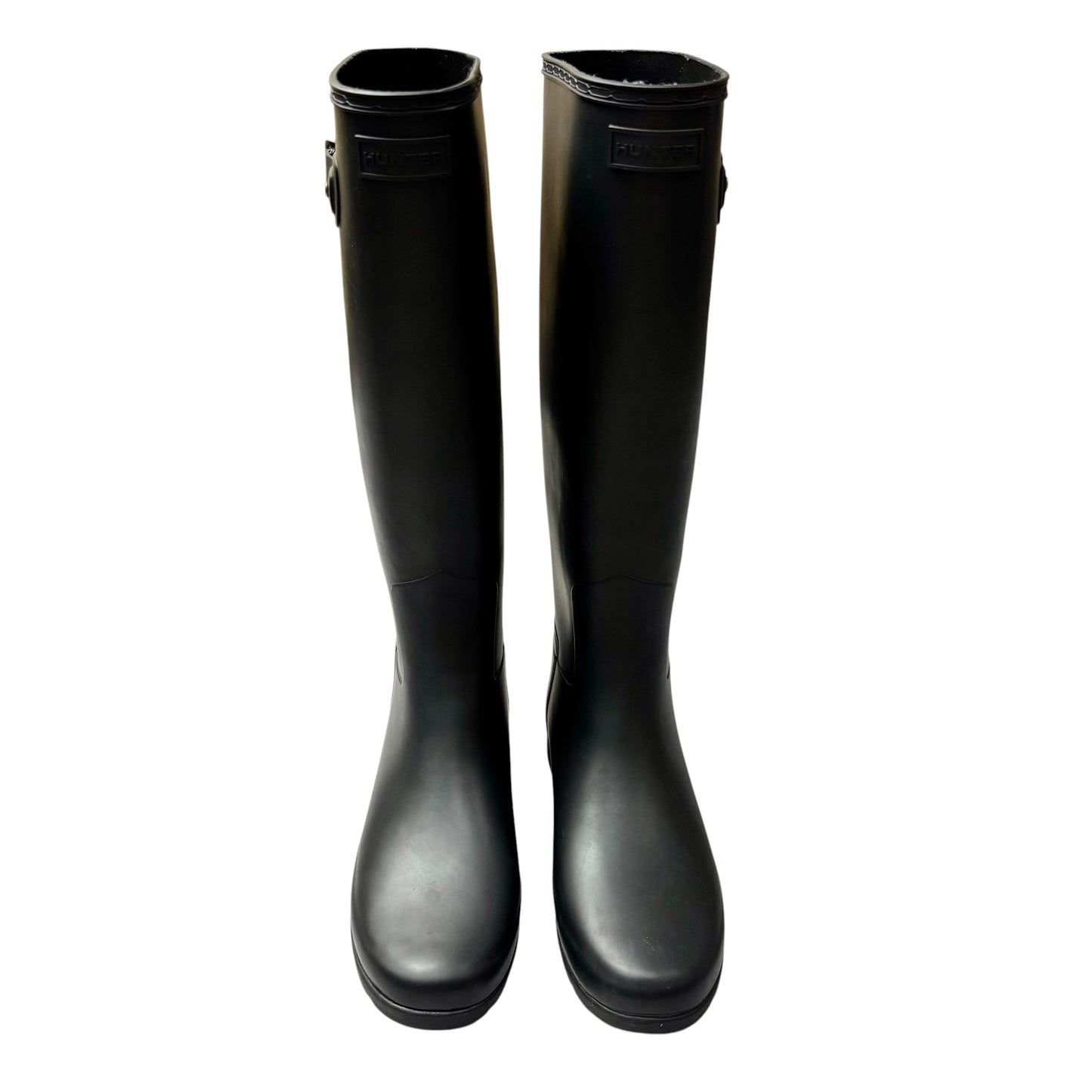 Boots Rain By Hunter In Black, Size: 9