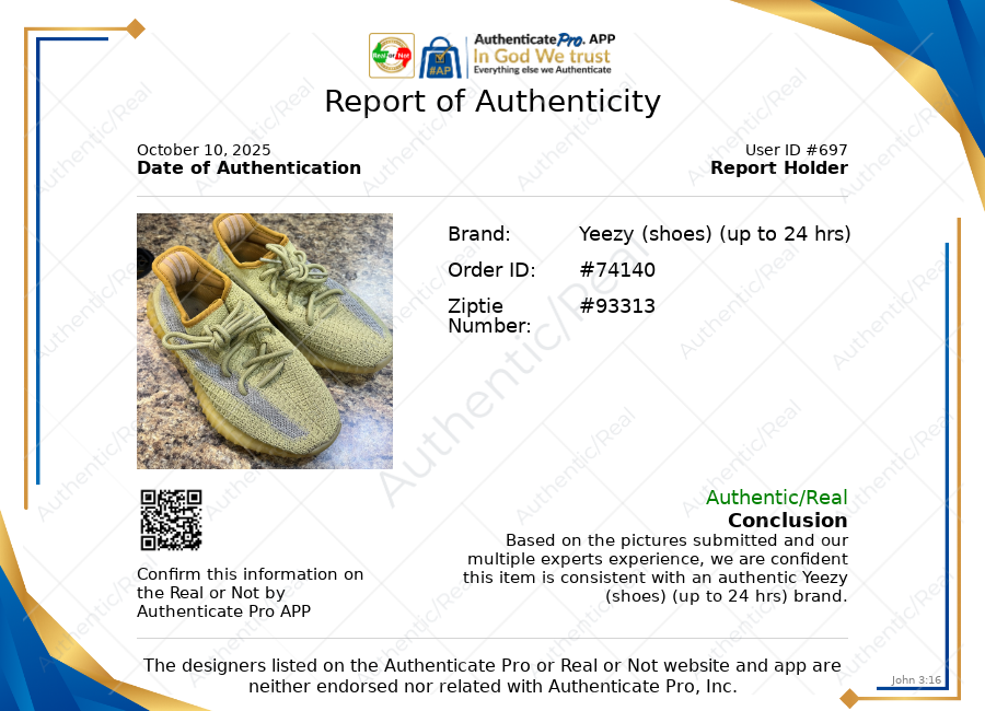 Shoes Luxury Designer By Yeezy In Yellow, Size: 6.5