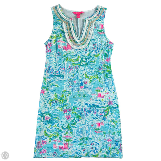 Dress Designer By Lilly Pulitzer In Floral Print, Size: Xs