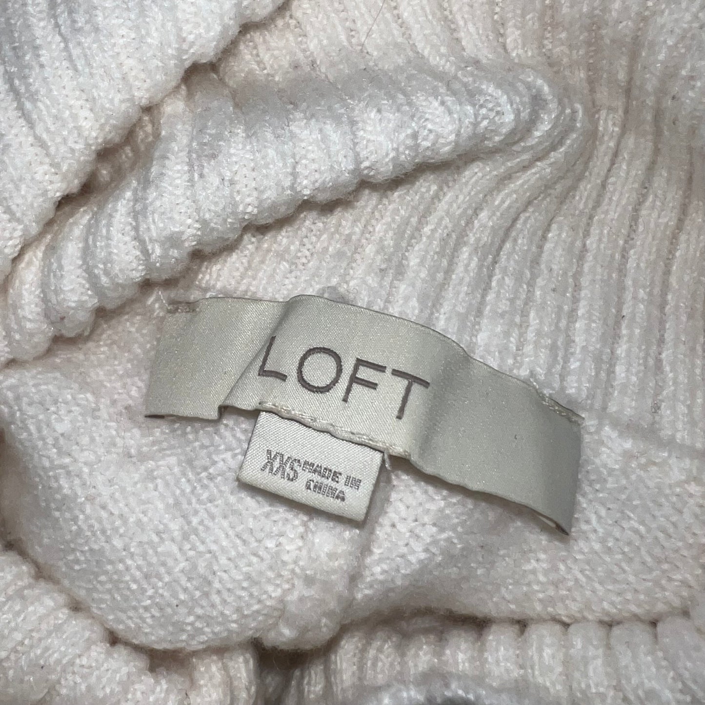 Multi-colored Sweater By Loft, Size: Xxs