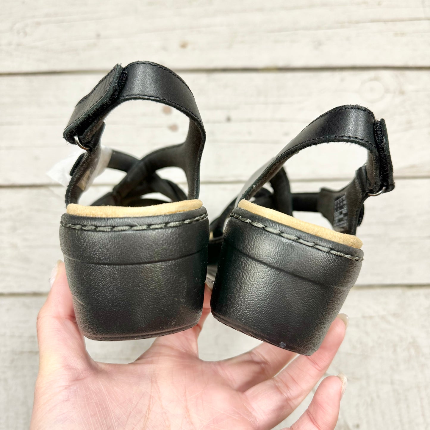 Sandals Heels Wedge By Clarks  Size: 8