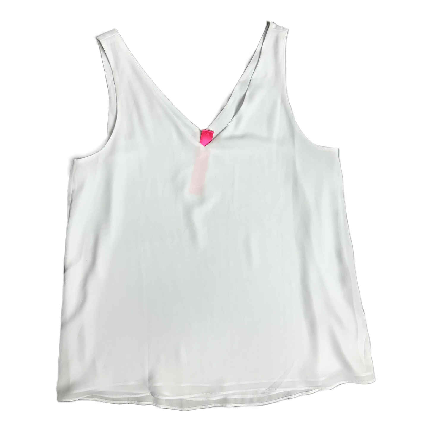 Top Sleeveless Designer By Lilly Pulitzer In White, Size: S