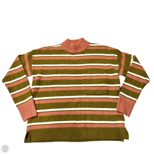 Sweater By Madewell In Striped Pattern, Size: Xs
