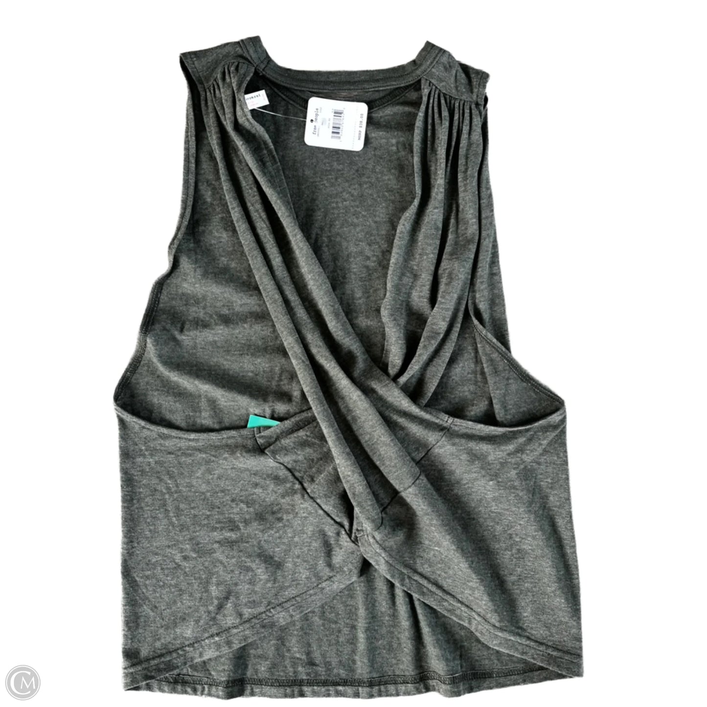 Top Sleeveless By Free People In Green, Size: Xs